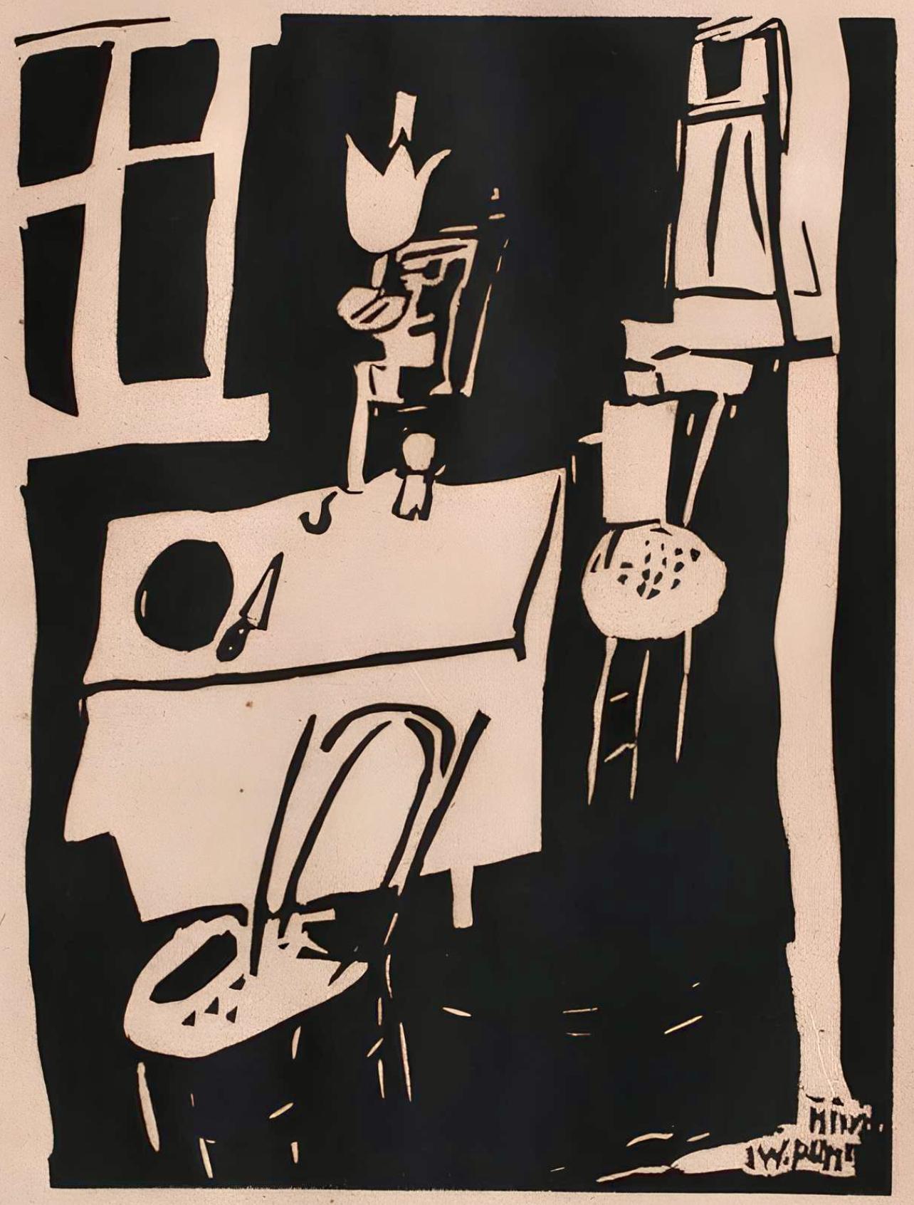 Pougny, Komposition, Pougny, dix linogravures originales, 1914-1920 (nach)