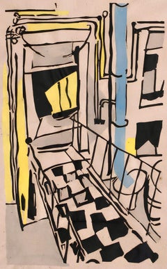 Pougny, Composizione, Pougny, DIX linogravures originales, 1914-1920 (dopo)