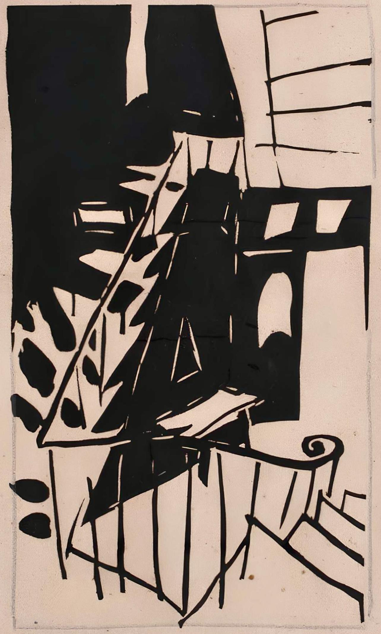 Pougny, Composizione, Pougny, DIX linogravures originales, 1914-1920 (dopo)