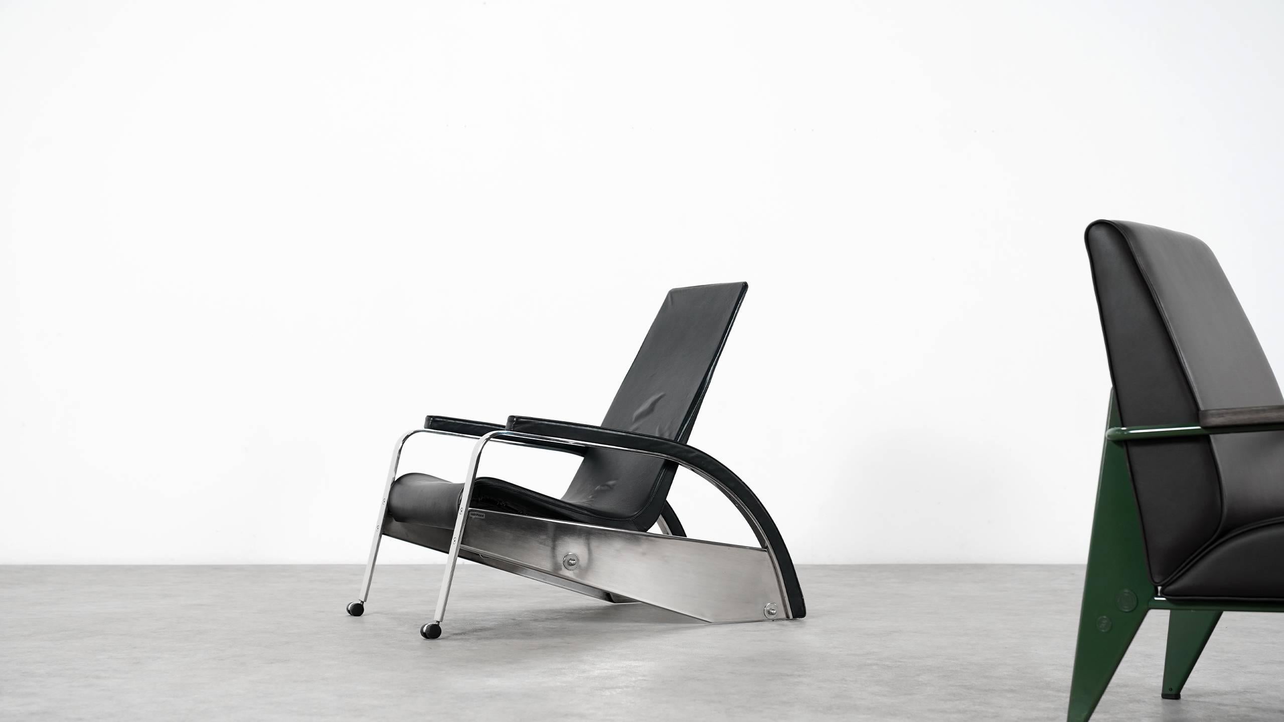 Jean Prouvé, Grand Repos Lounge Chair for Tecta, Germany In Good Condition In Munster, NRW