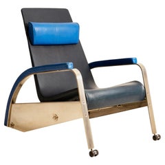 Jean Prouvé (1901-1984) Grand Repos armchair (creation 1930) Tecta ed., c.1985