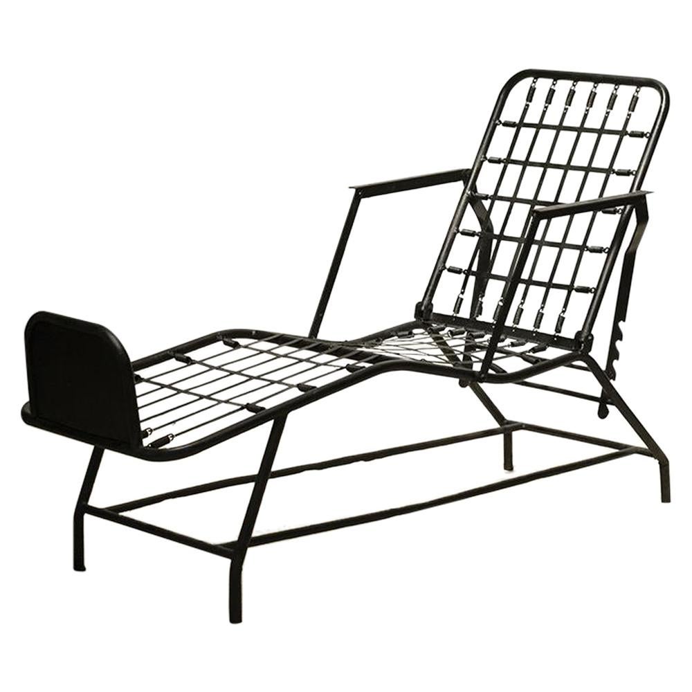 Jean Prouvé and Jules Leleu Reclining Chaise Longues, 1930s