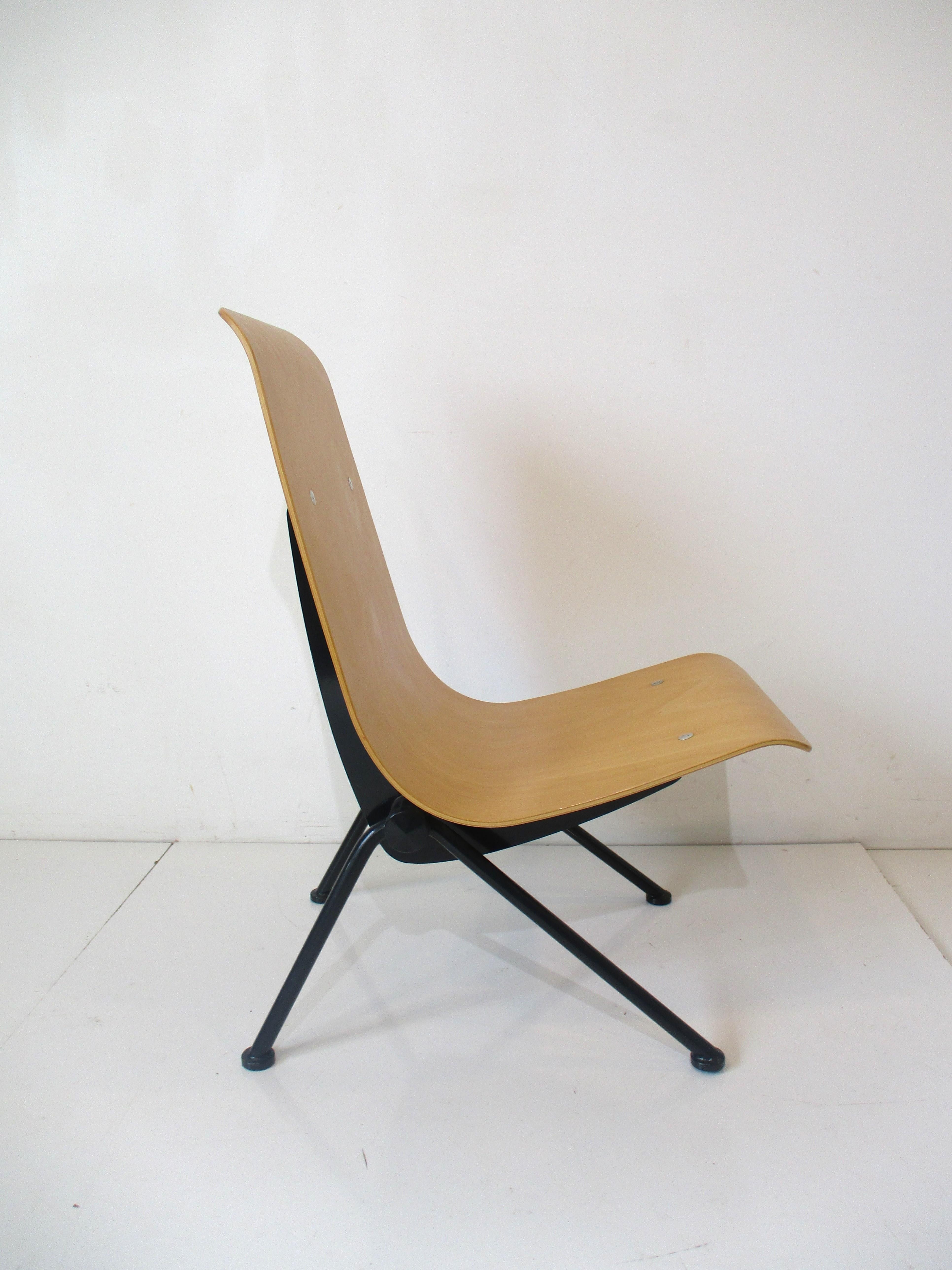 Mid-Century Modern Jean Prouve Antony Chair from the Limited Edition Vitra Collection