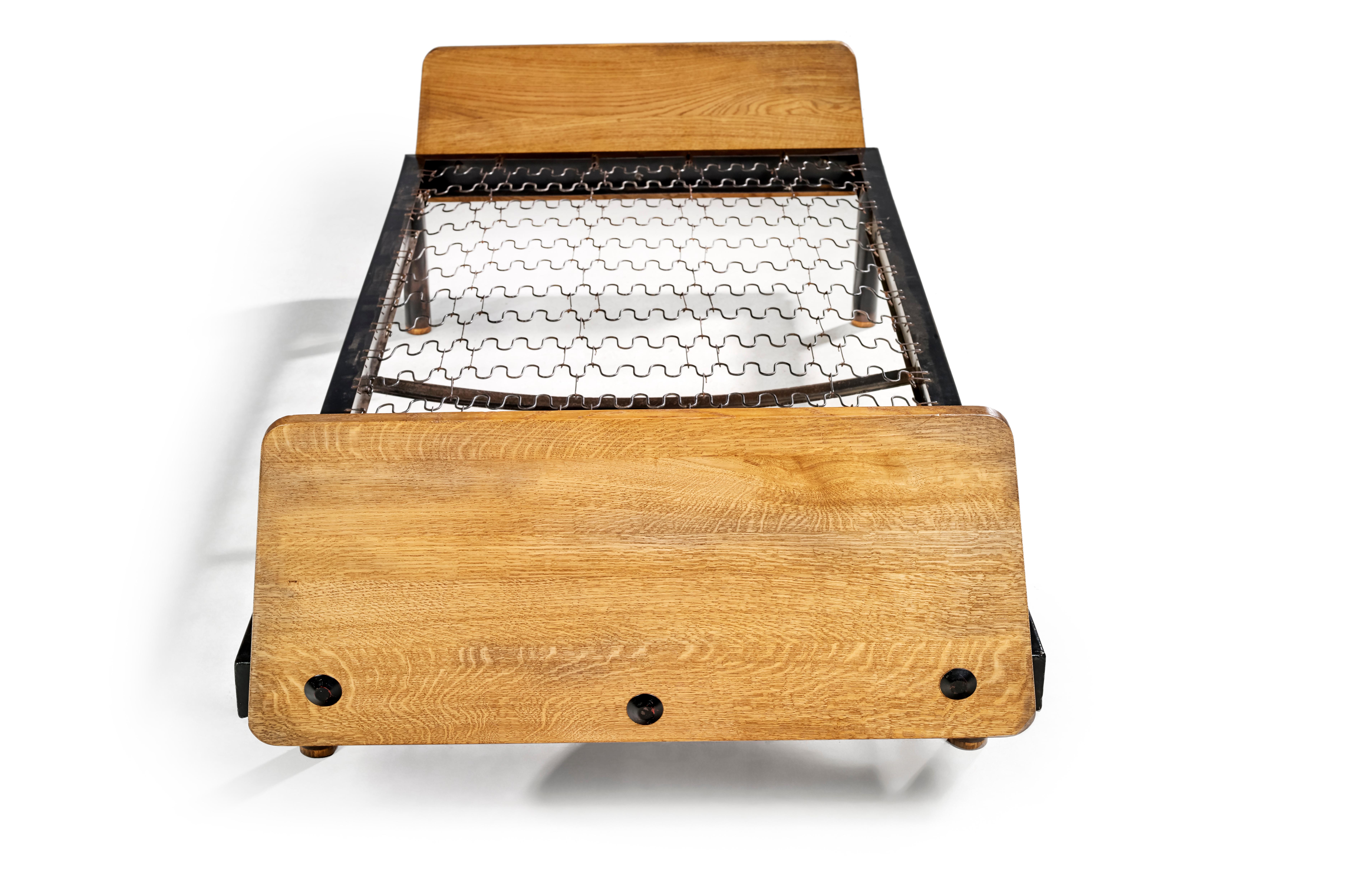 Mid-20th Century Jean Prouvé Bed Model SCAL 452, circa 1950