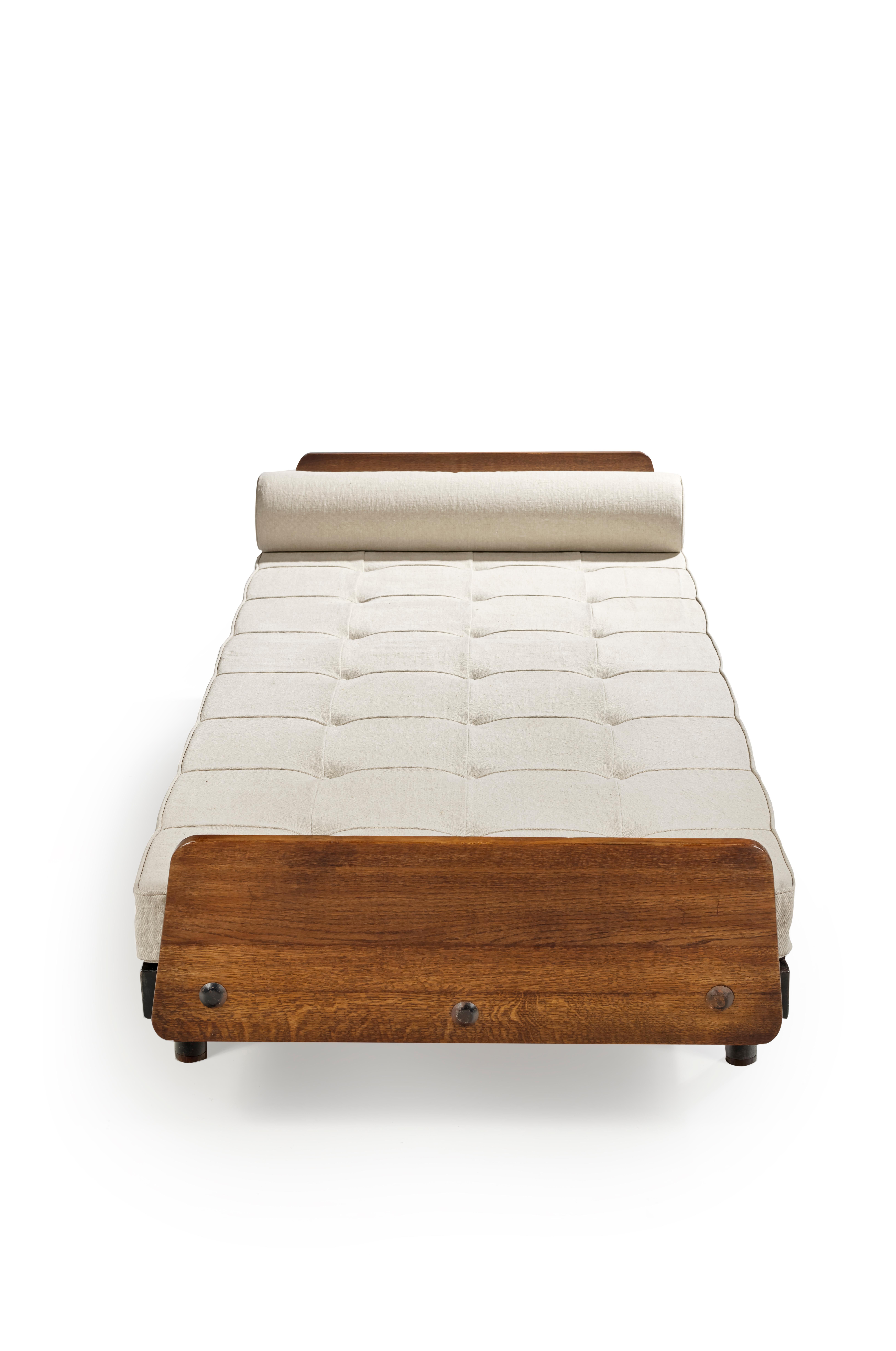 Mid-20th Century Jean Prouvé Bed Model SCAL 452, circa 1950