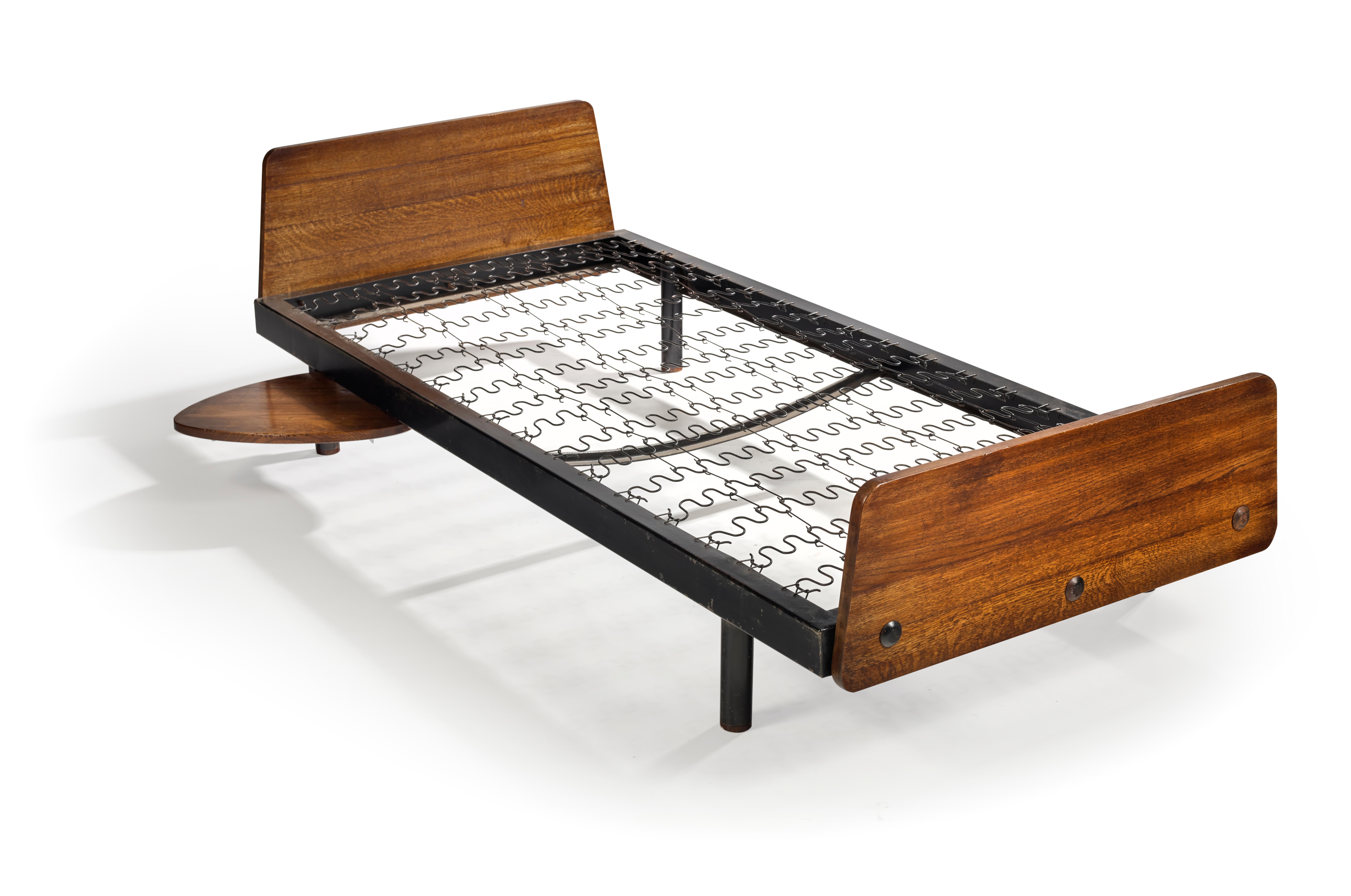 Steel Jean Prouvé Bed Model SCAL 452, circa 1950