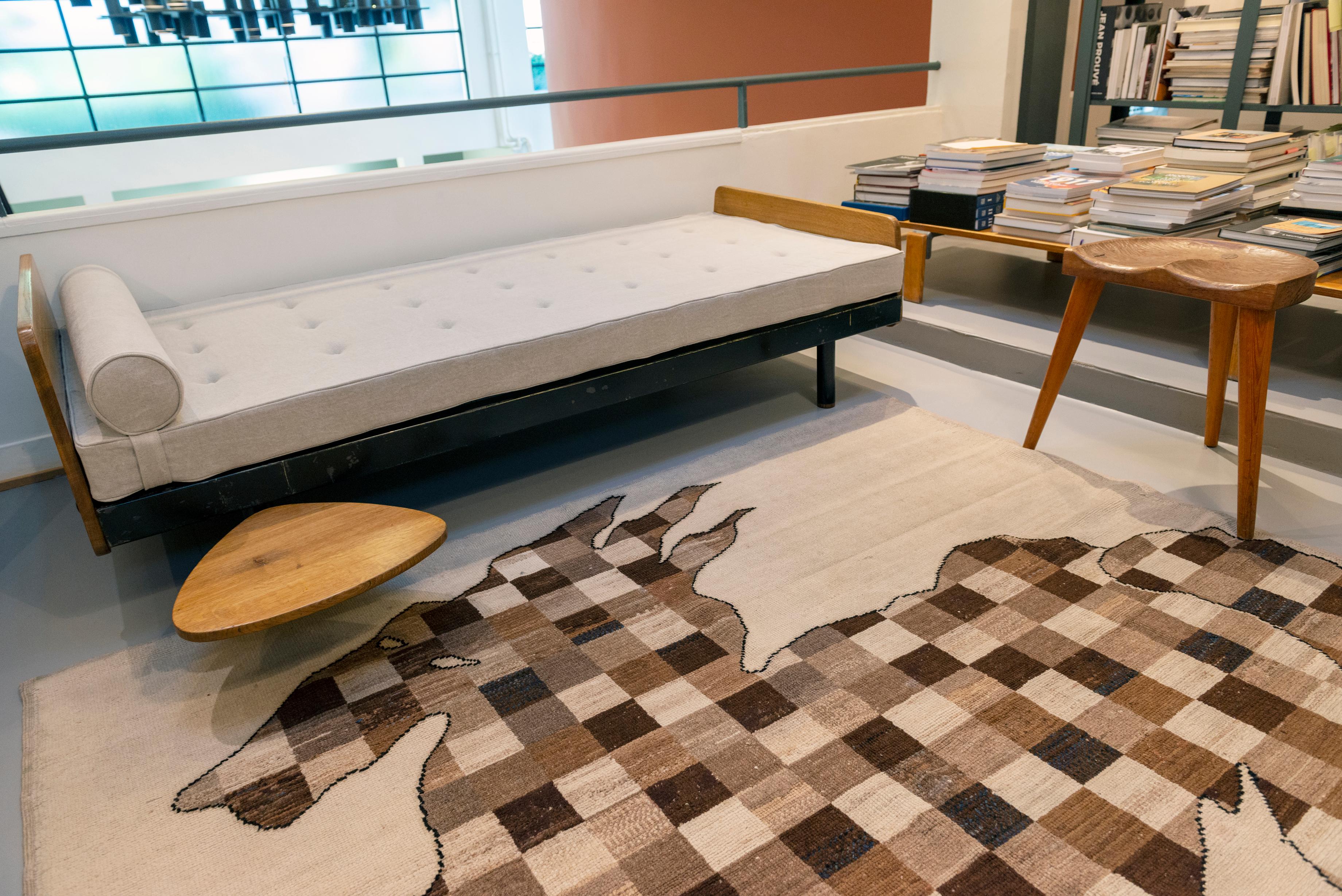 Jean Prouvé Bed Model SCAL 452, circa 1950 1