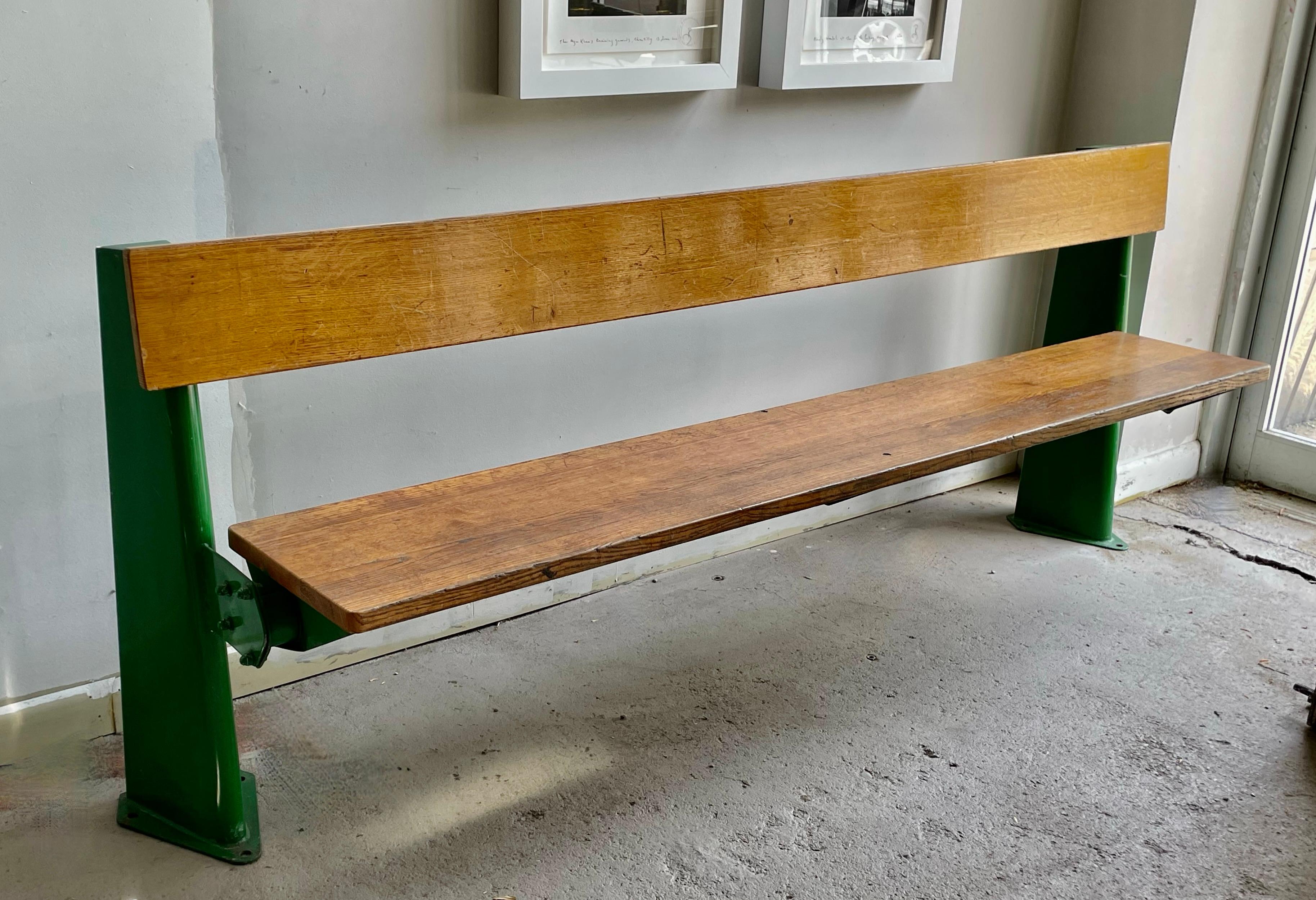 French Jean Prouvé Bench, 1957 For Sale