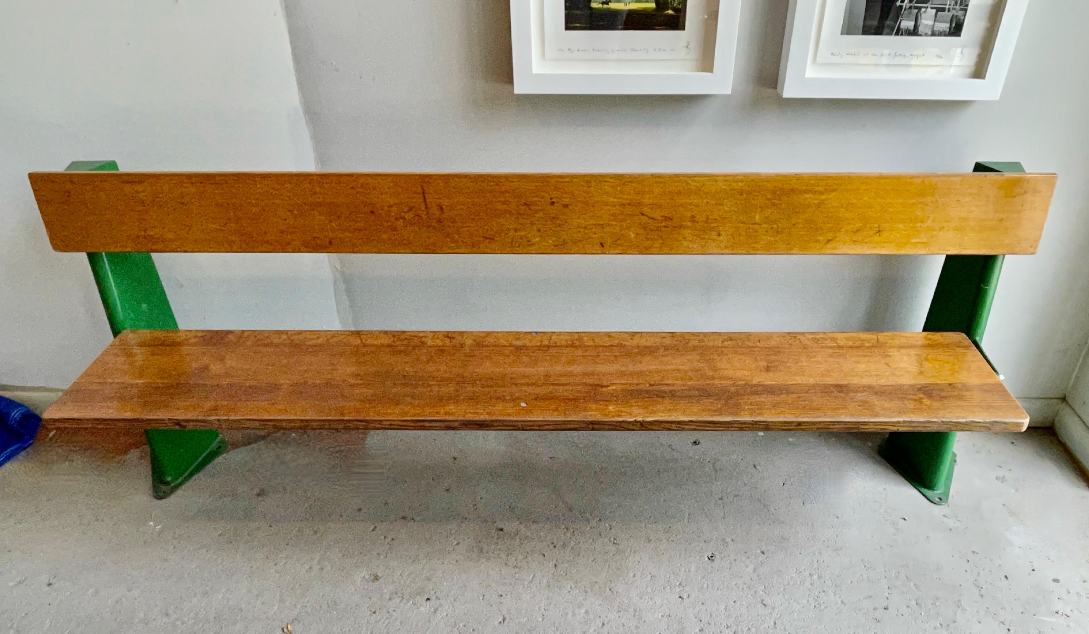 Jean Prouvé Bench, 1957 In Good Condition For Sale In Pound Ridge, NY