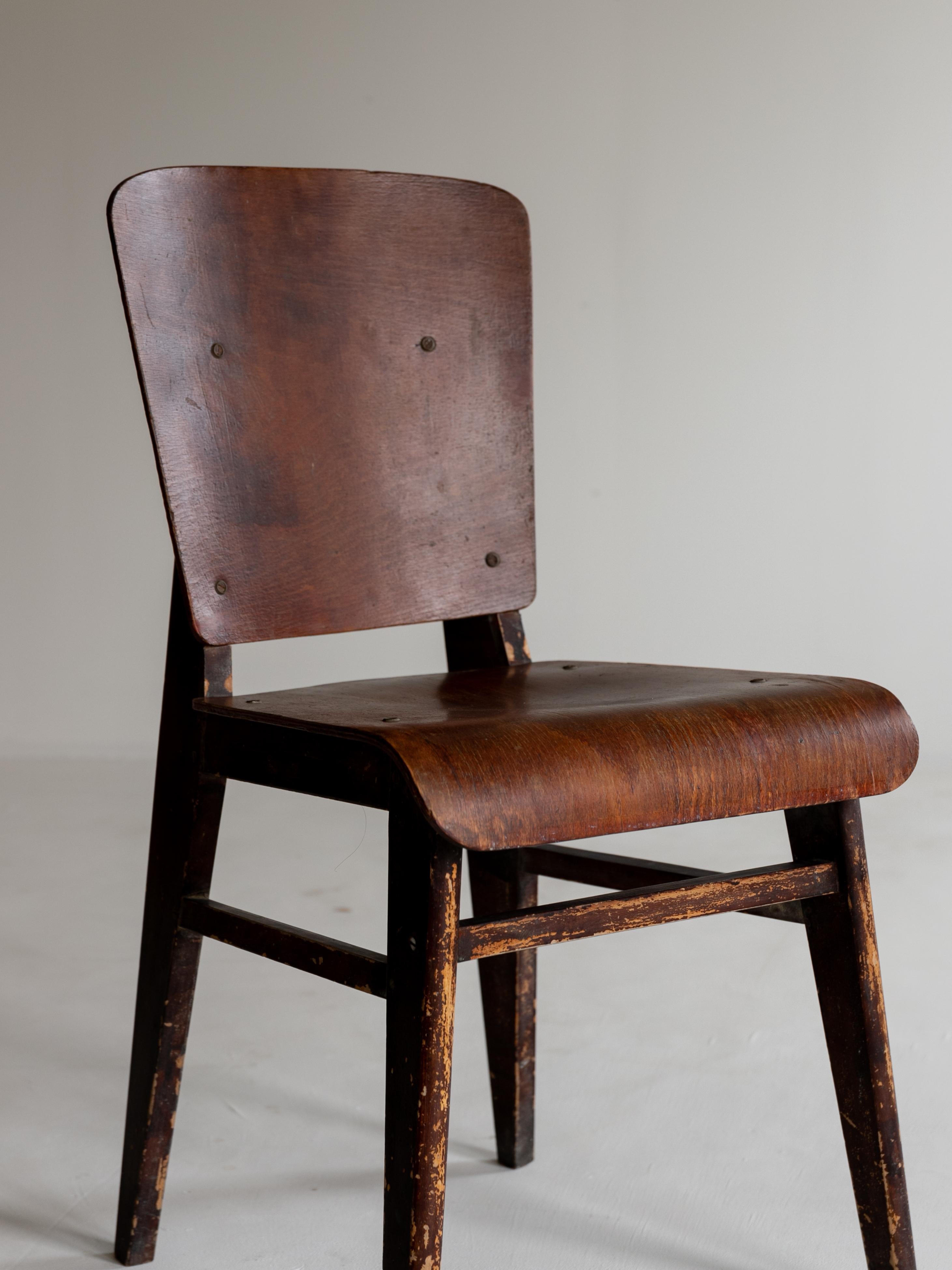 Jean Prouve Chair from Vauconsant For Sale 3