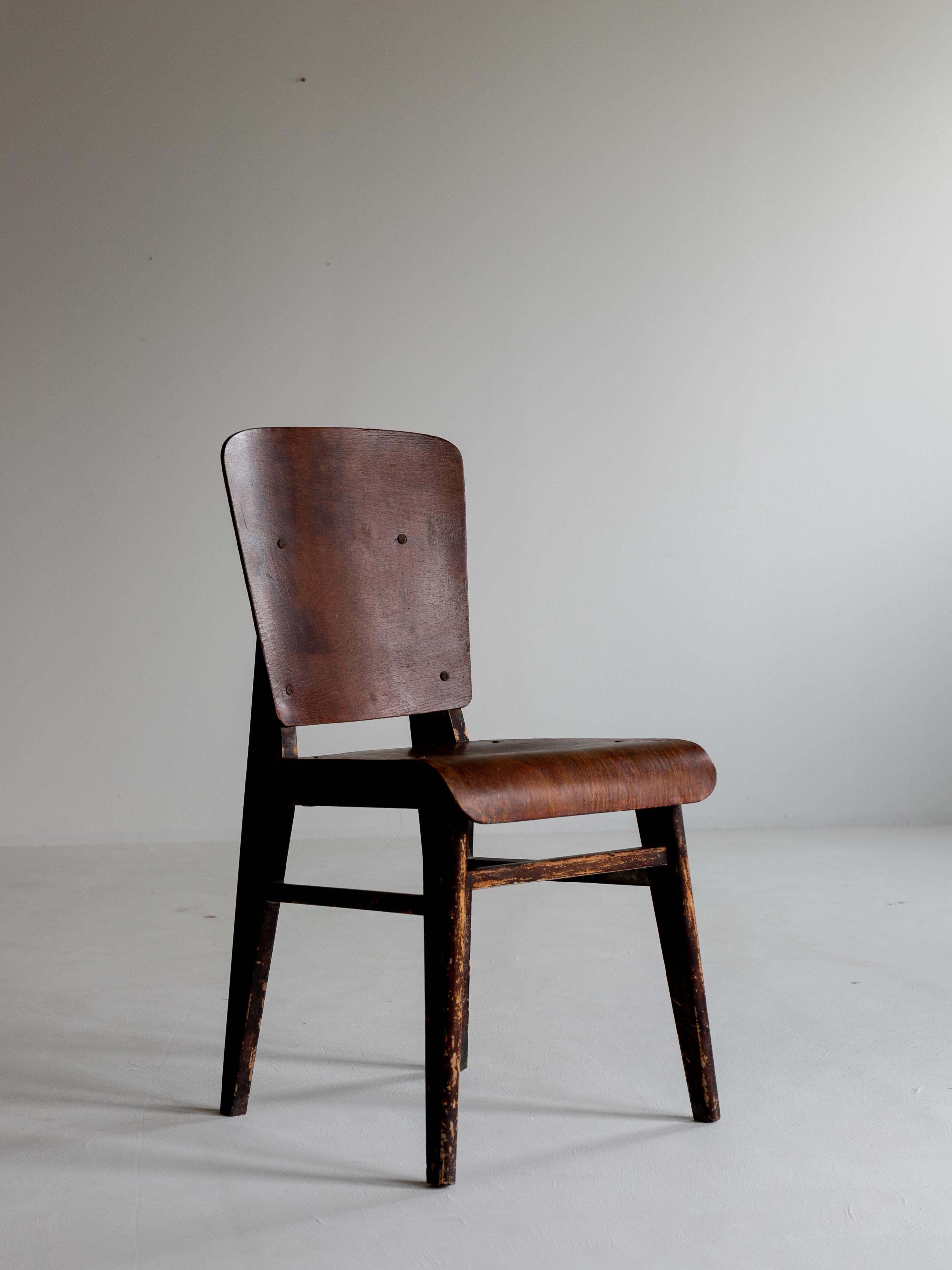 Mid-Century Modern Jean Prouve Chair from Vauconsant For Sale