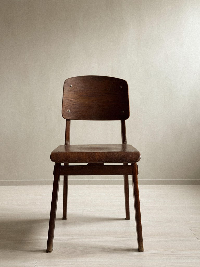 Jean Prouvé Chaise mod. Standard dite 