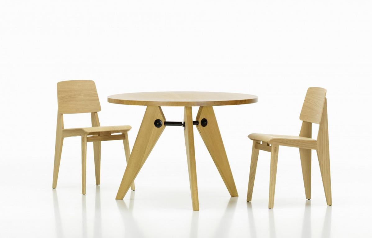 Jean Prouvé 'Chaise Tout Bois' Chair in Natural Oak for Vitra In New Condition In Glendale, CA