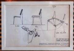 Jean Prouvé, Charlotte Perriand Le Corbusier Comme des Garçons Ausstellungsplakat