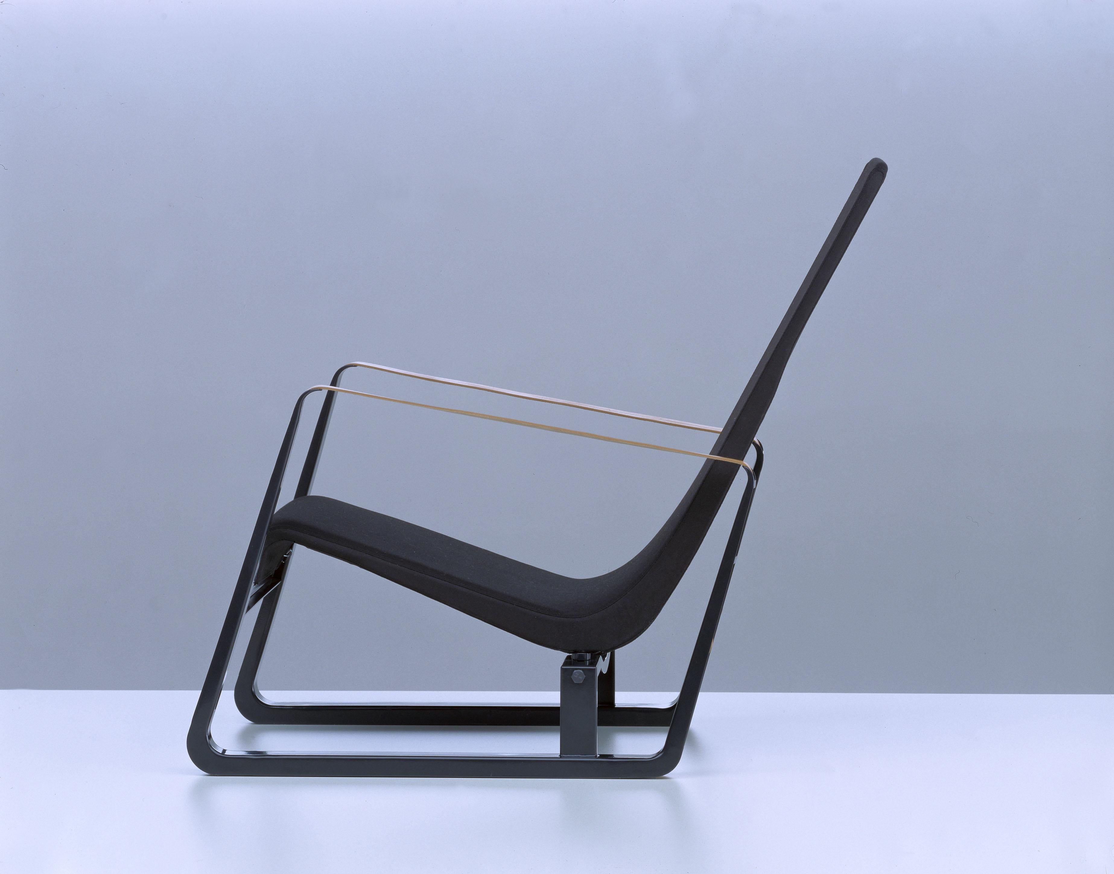 Jean Prouvé Cité Chair in Black for Vitra 1