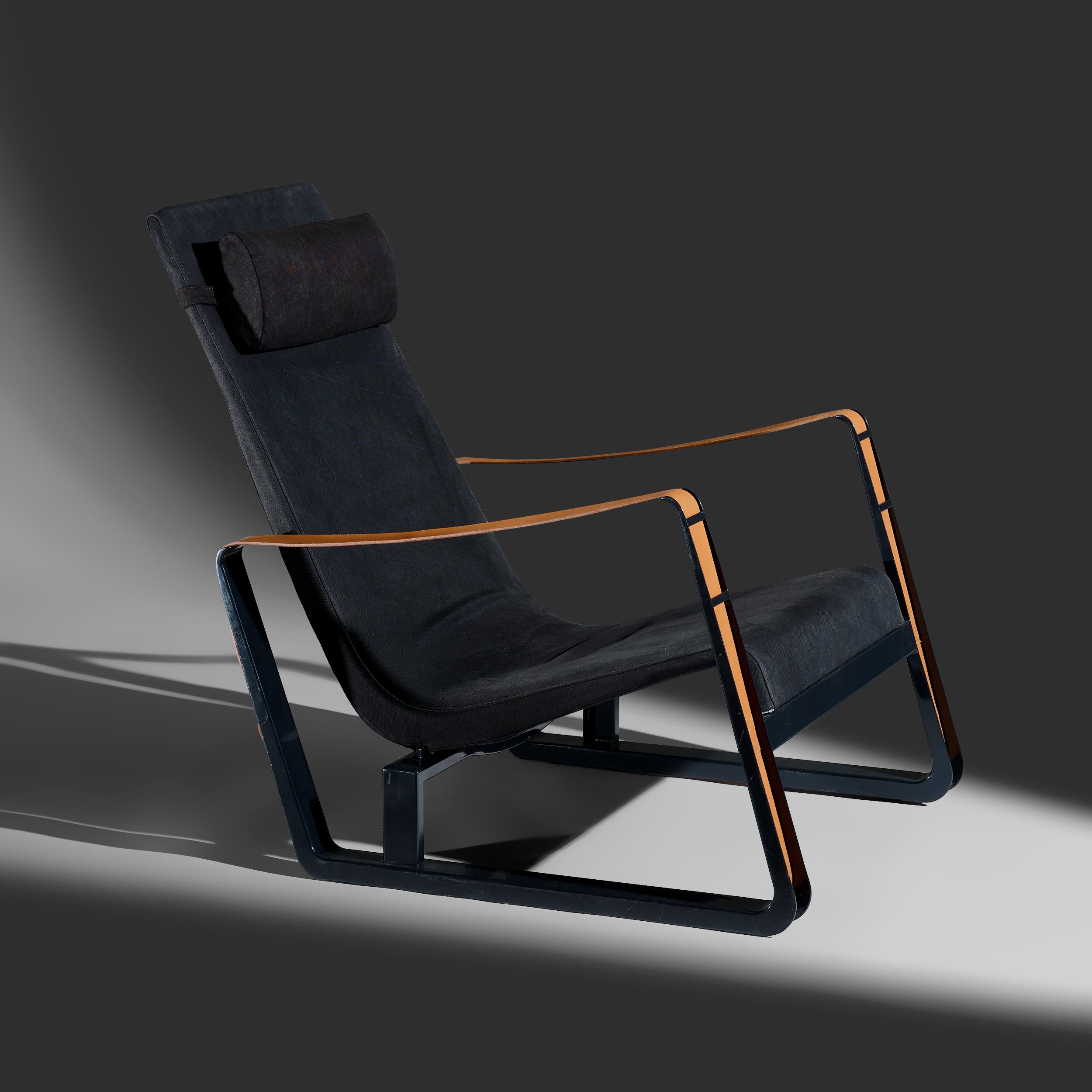 Modern Jean Prouve “Cite” lounge chair for Vitra Germany For Sale