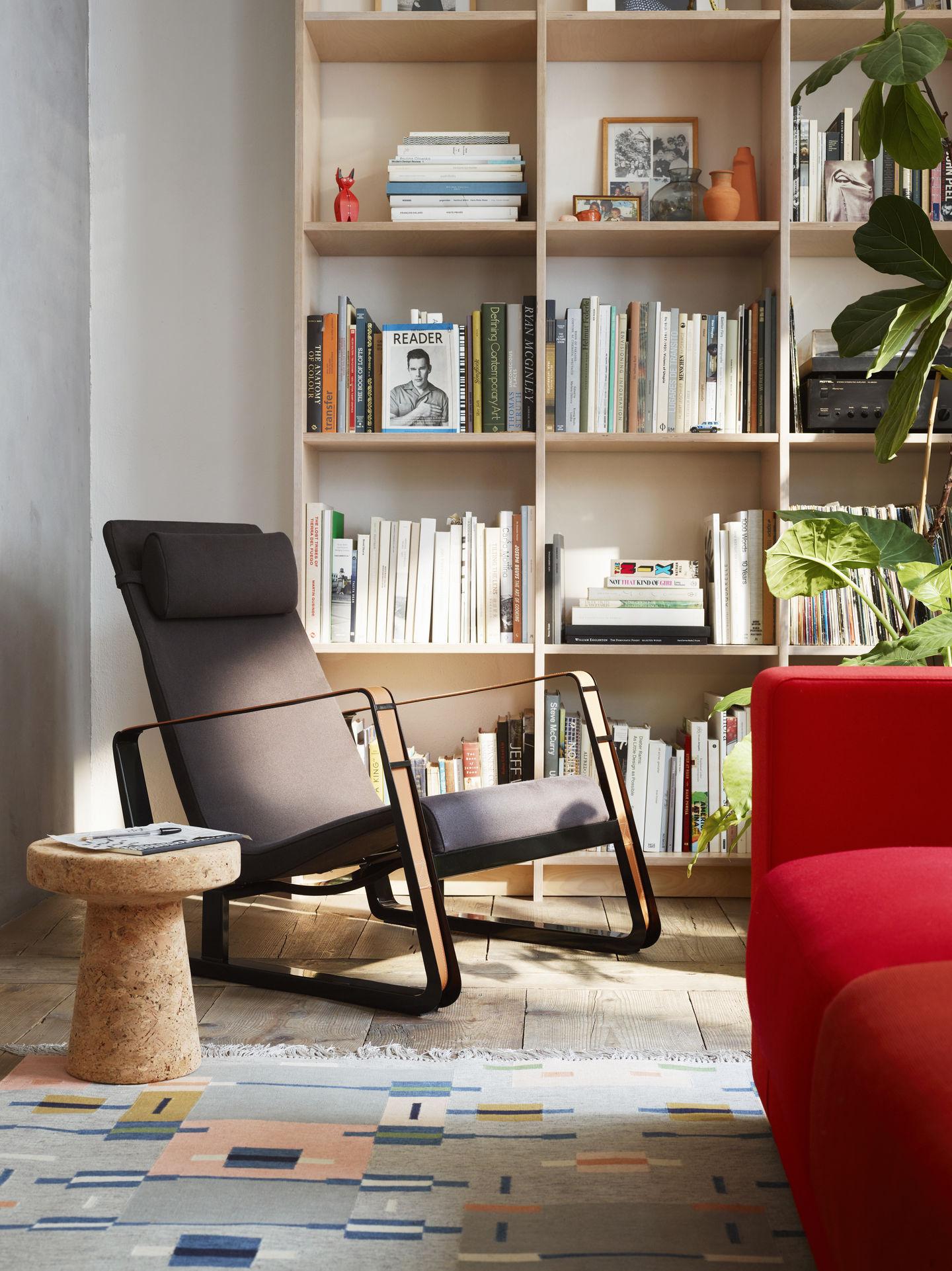 Jean Prouvé Cité Lounge Chair in Light Gray and Ecru for Vitra 7
