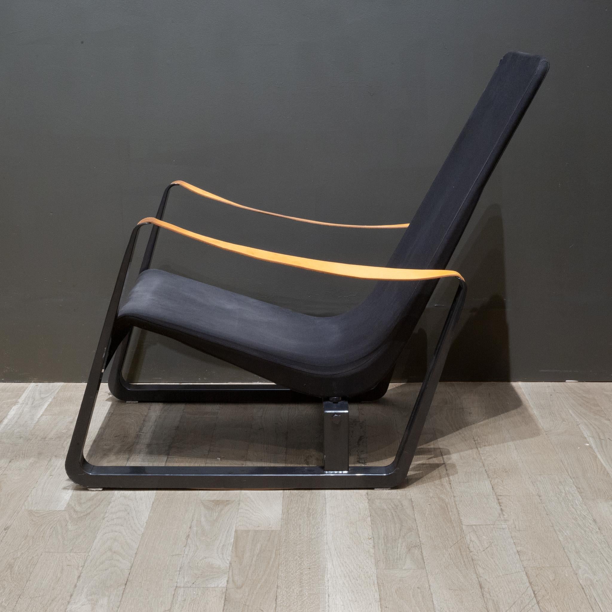 Leather Jean Prouve Cite Lounge Chairs by Vitra-One available