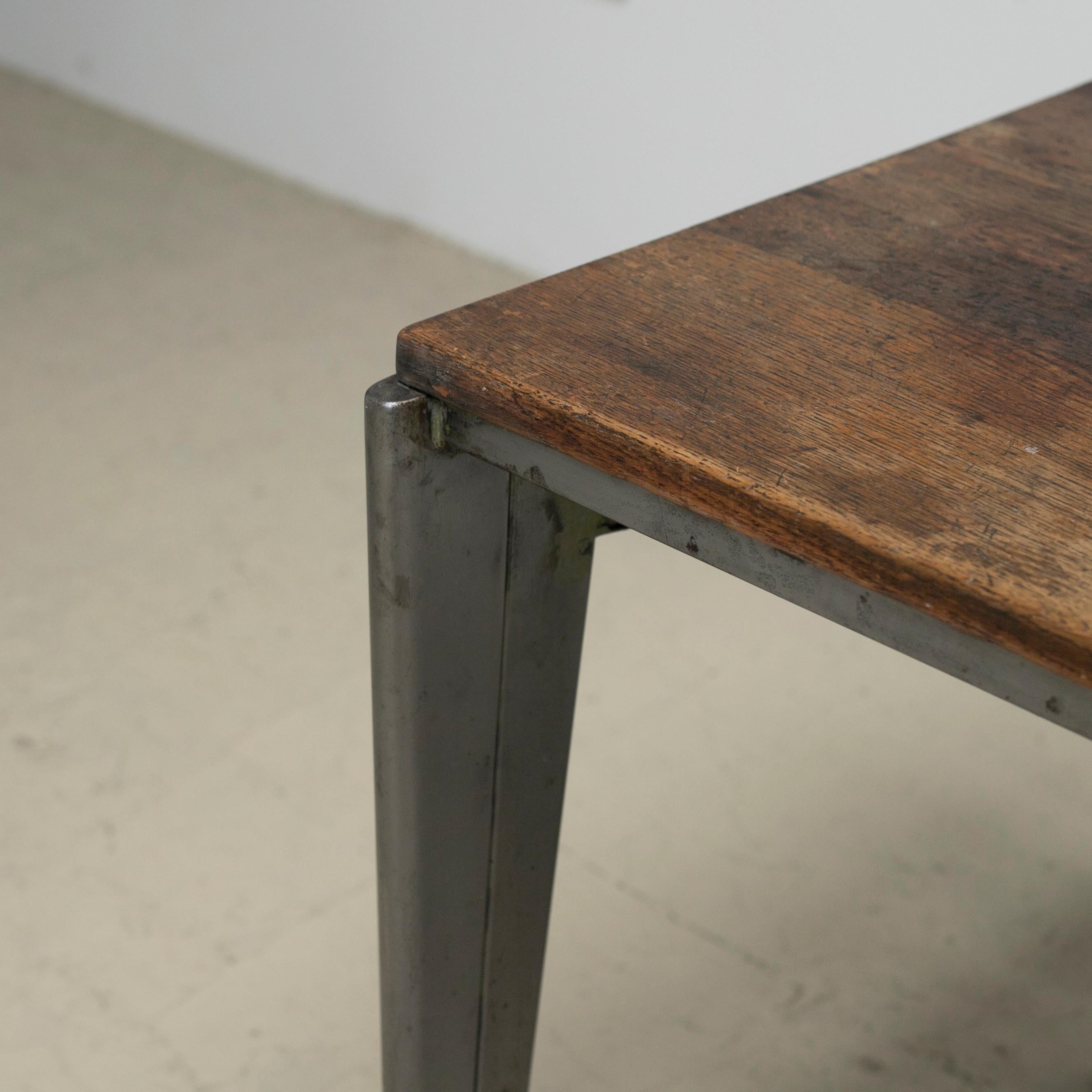 Steel Jean Prouvé Dactylo BDM 41 Desk, Circa 1946