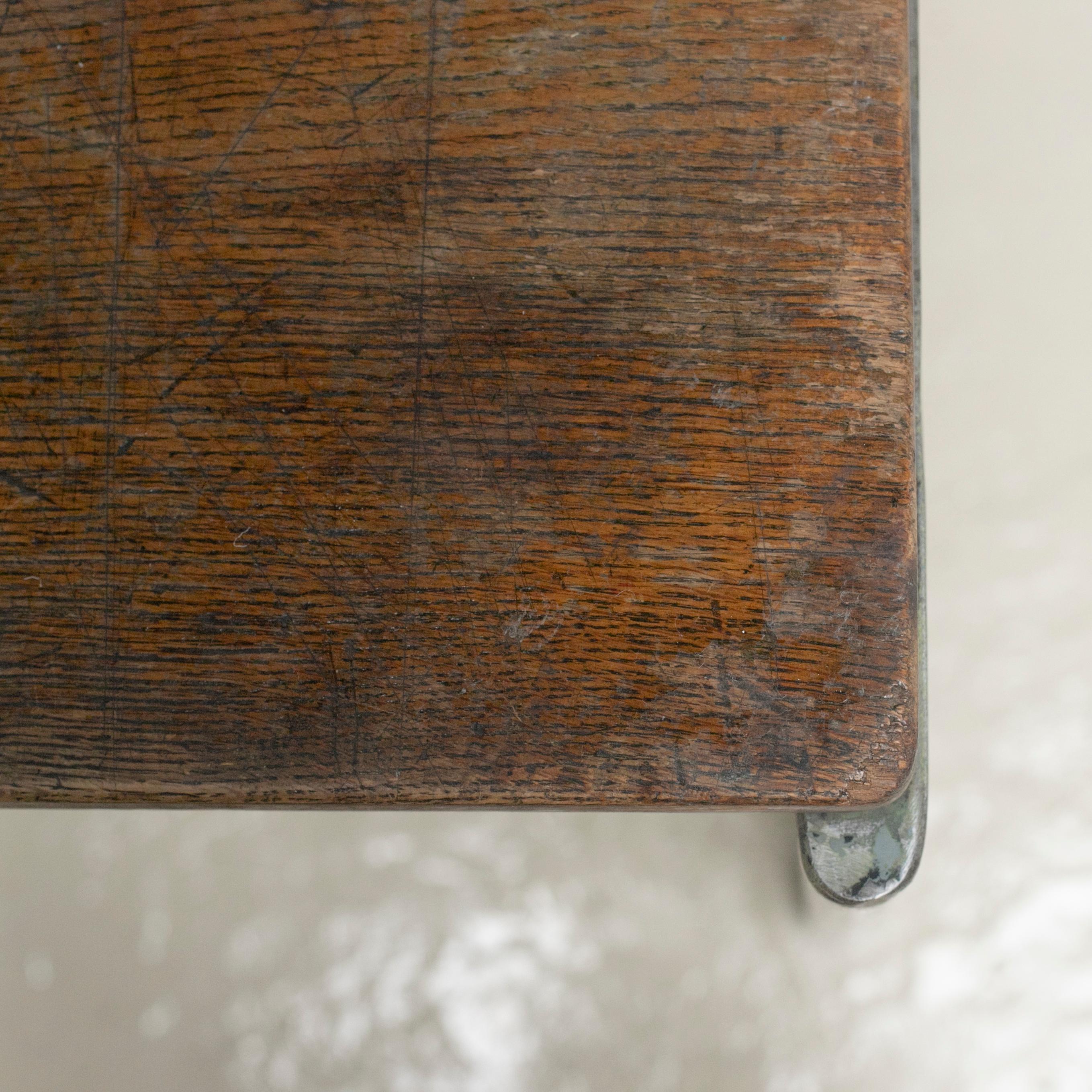 Steel Jean Prouvé Dactylo BDM 41 Desk, Circa 1946