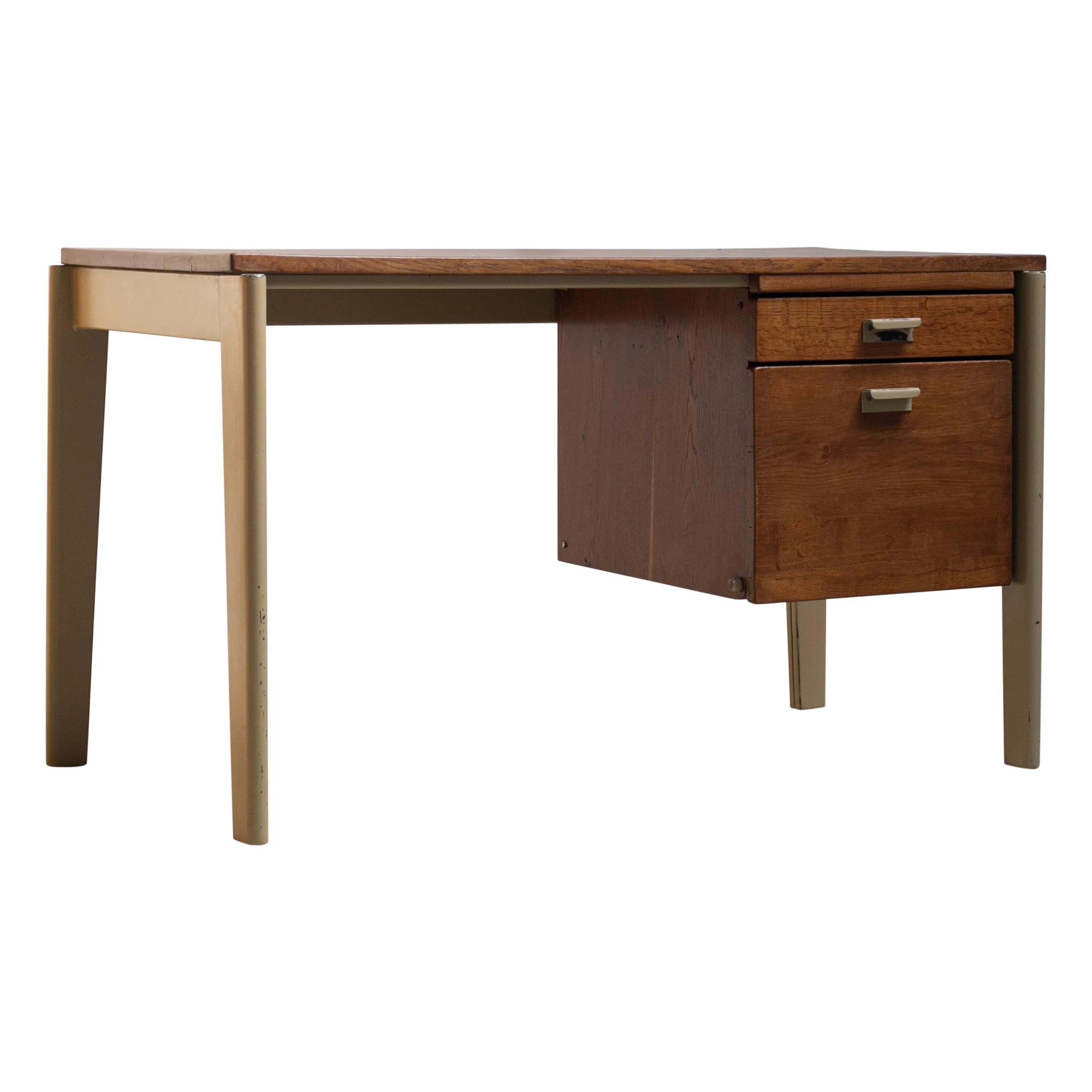 Jean Prouvé Dactylo Desk, circa 1950 For Sale at 1stDibs | prouve desk