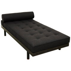 Jean Prouvé Daybed in Black Metal, circa 1950