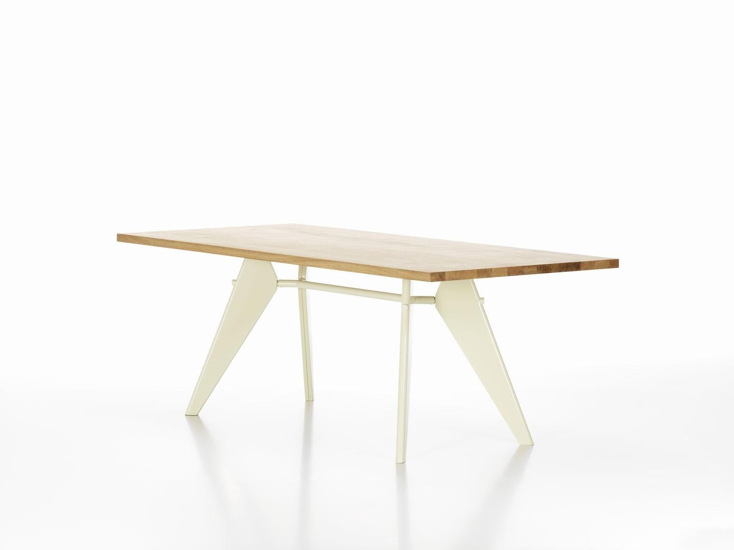 Jean Prouvé EM Table in HPL and Steel by Vitra  In New Condition In Barcelona, Barcelona