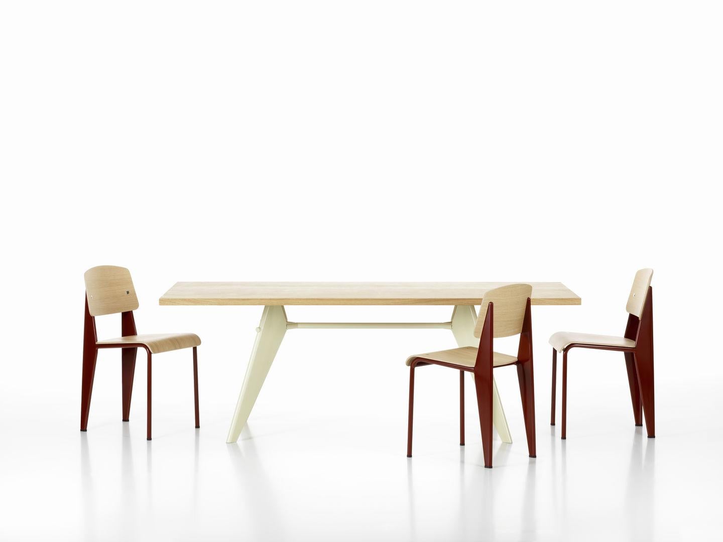 Jean Prouvé EM Table in HPL and Steel by Vitra  2