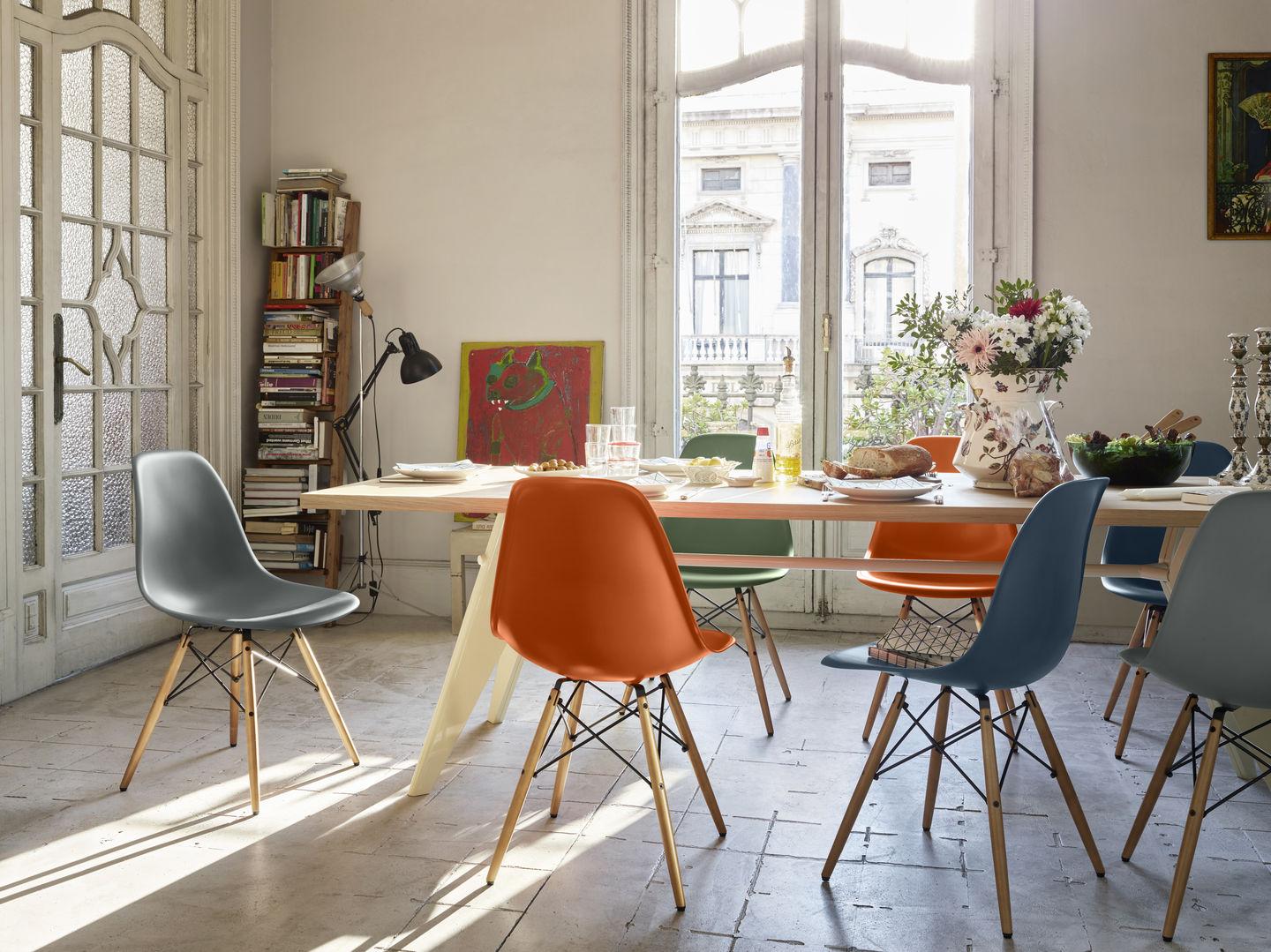 Jean Prouvé EM Table in HPL and Steel by Vitra  3