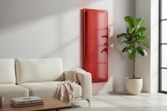 Jean Prouvé Enameled Steel Architectural Element, Mid-20th Century