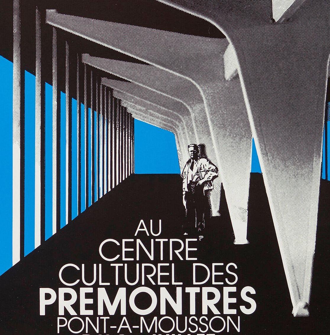 Late 20th Century Jean Prouvé Exhibition Posters, set of Five, Important Provenance 1982-2001 For Sale