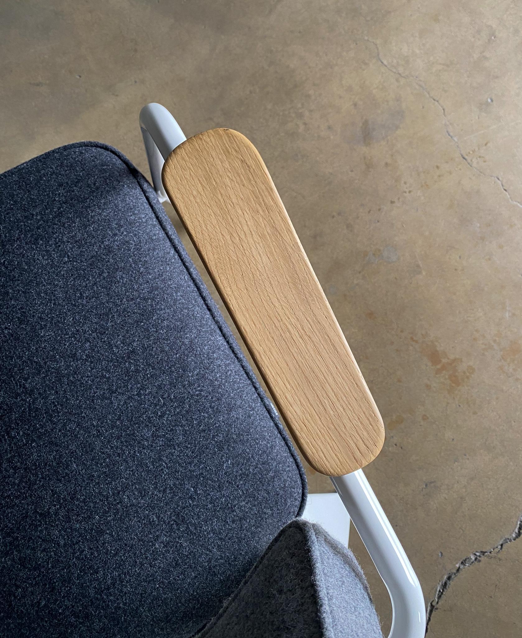 Jean Prouvé Fauteuil Direction Armchair by Vitra, 2019 In Good Condition In San Juan Capistrano, CA