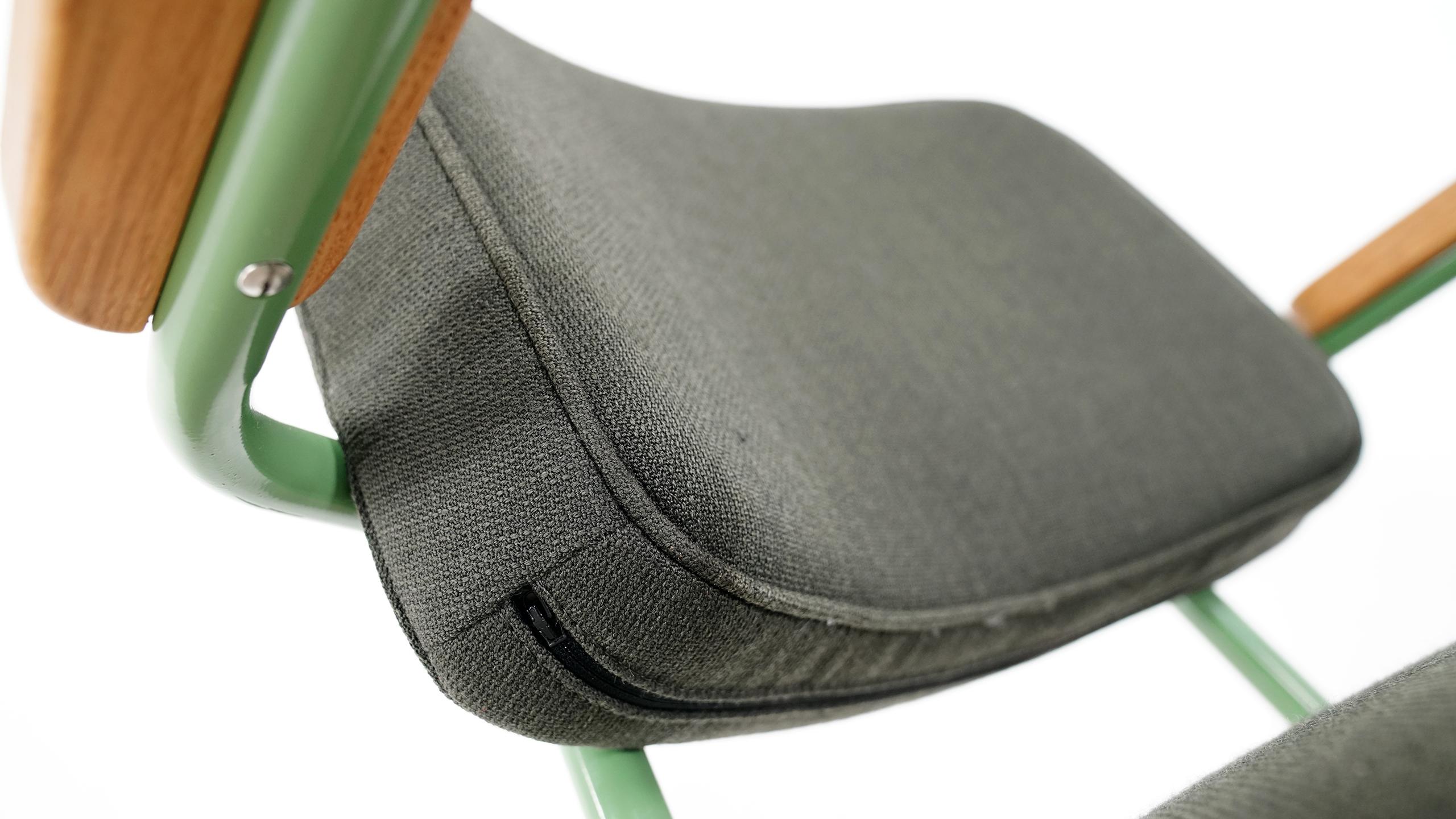 Jean Prouvé, Fauteuil Direction Pivotant 1951 Limited RAW Office Edit, Chair 9