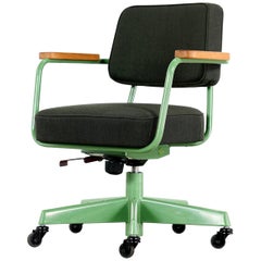 Jean Prouvé, Fauteuil Direction Pivotant 1951 Limited RAW Office Edit, Chair
