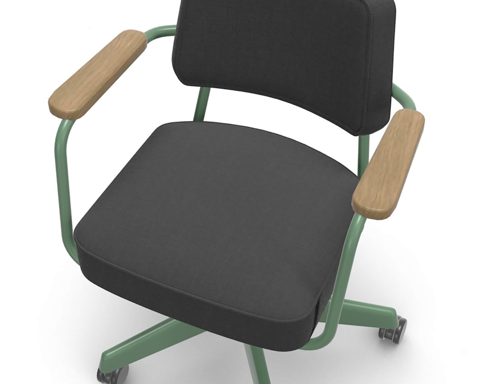 Jean Prouvé Fauteuil Direction Pivotant for Vitra In Good Condition In Amsterdam, NL