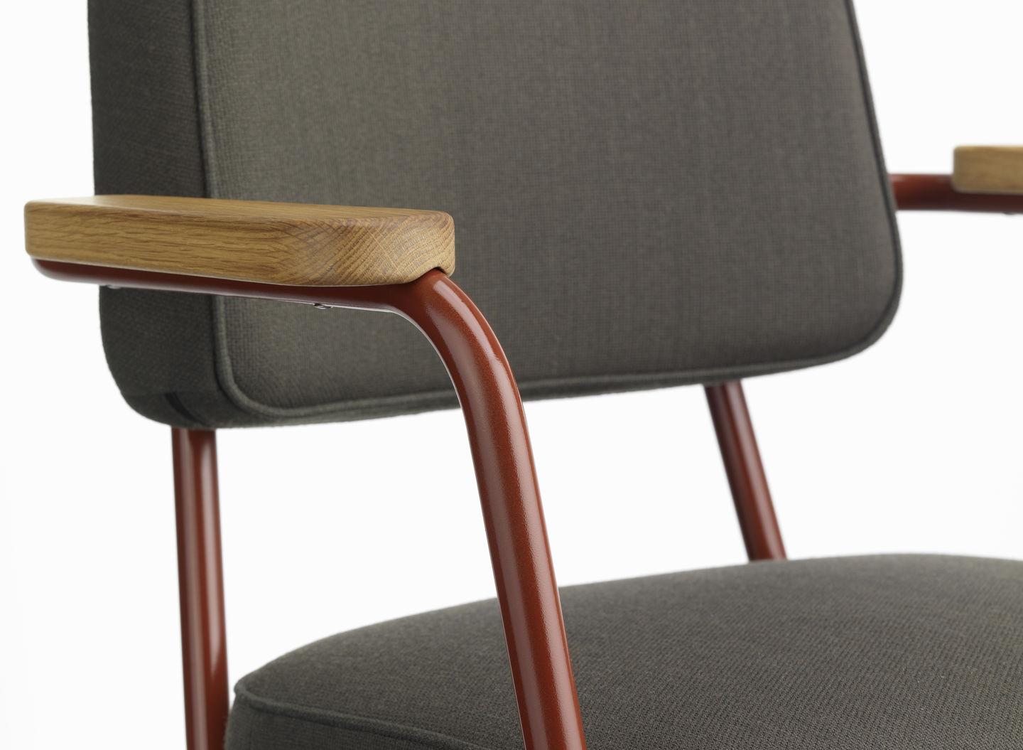 Swiss Jean Prouvé Fauteuil Direction Pivotant Office Chair by Vitra