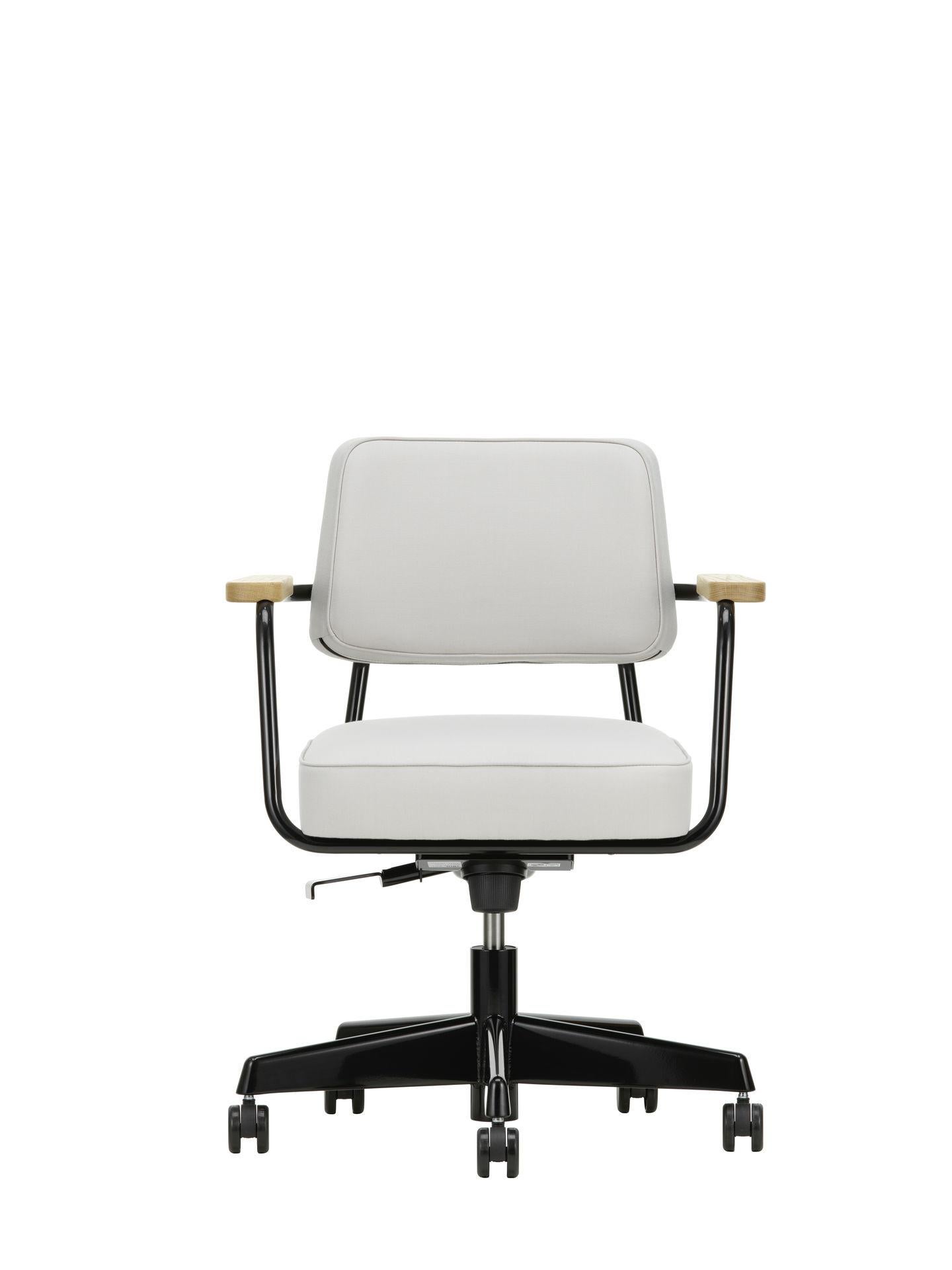 Contemporary Jean Prouvé Fauteuil Direction Pivotant Office Chair by Vitra