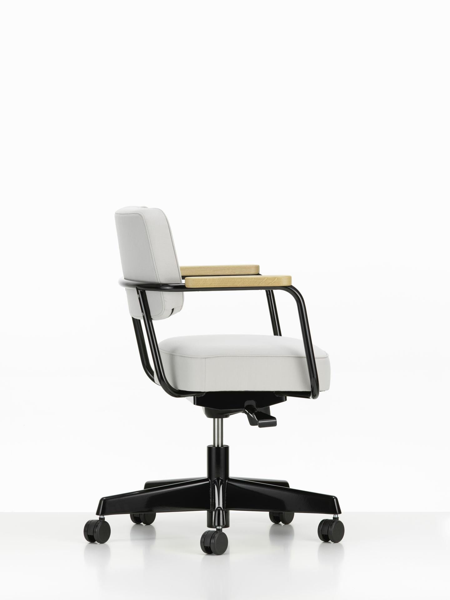 Steel Jean Prouvé Fauteuil Direction Pivotant Office Chair by Vitra