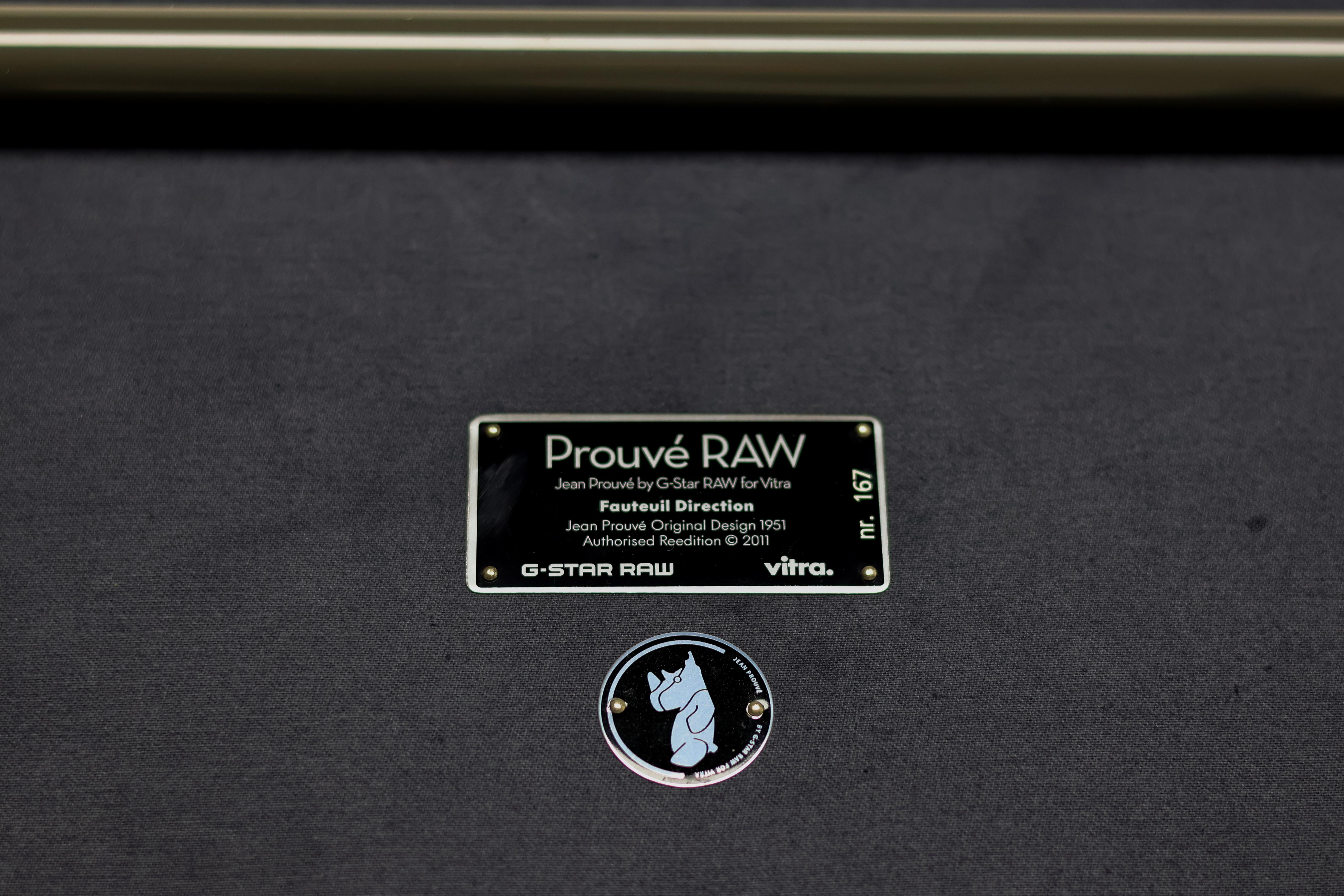 Jean Prouvé Fauteuil Direction RAW Limited Edition 4