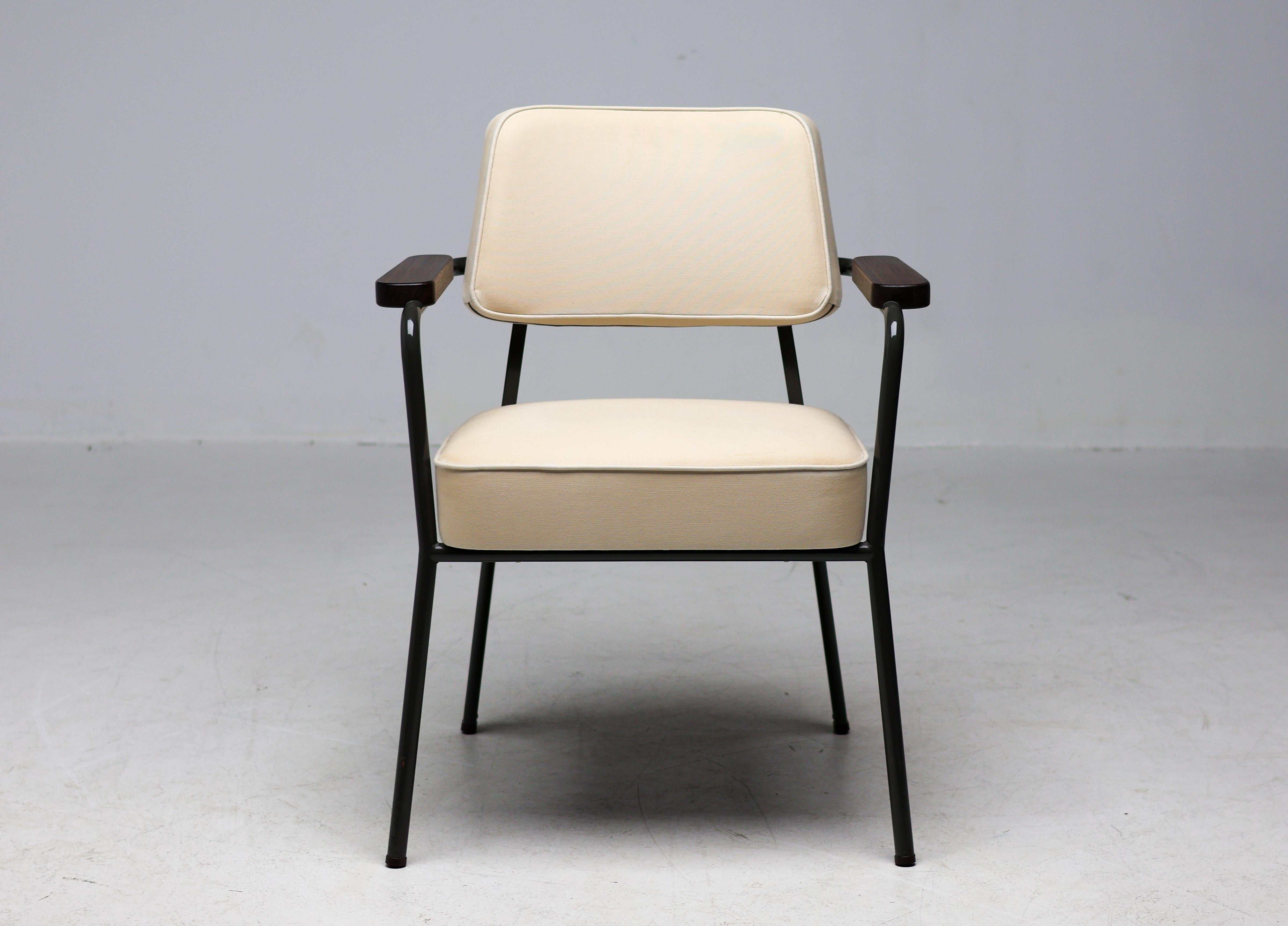 Enameled Jean Prouvé Fauteuil Direction RAW Limited Edition