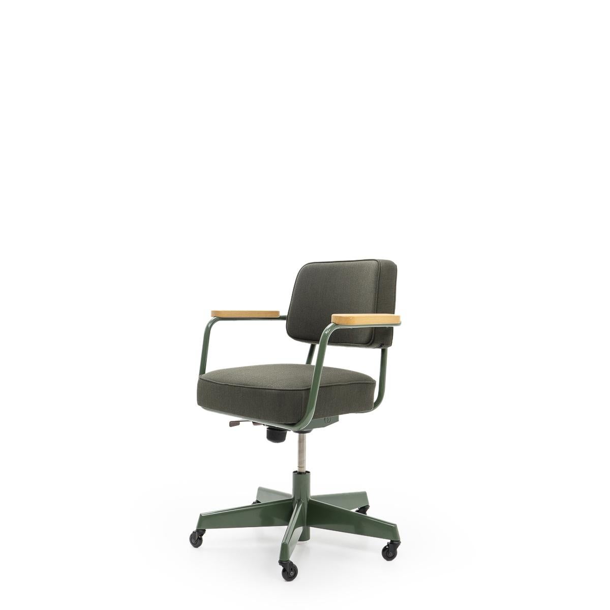 Contemporary Jean Prouvé Fauteuil Pivotant, G-Star Edition by Vitra, 2000s