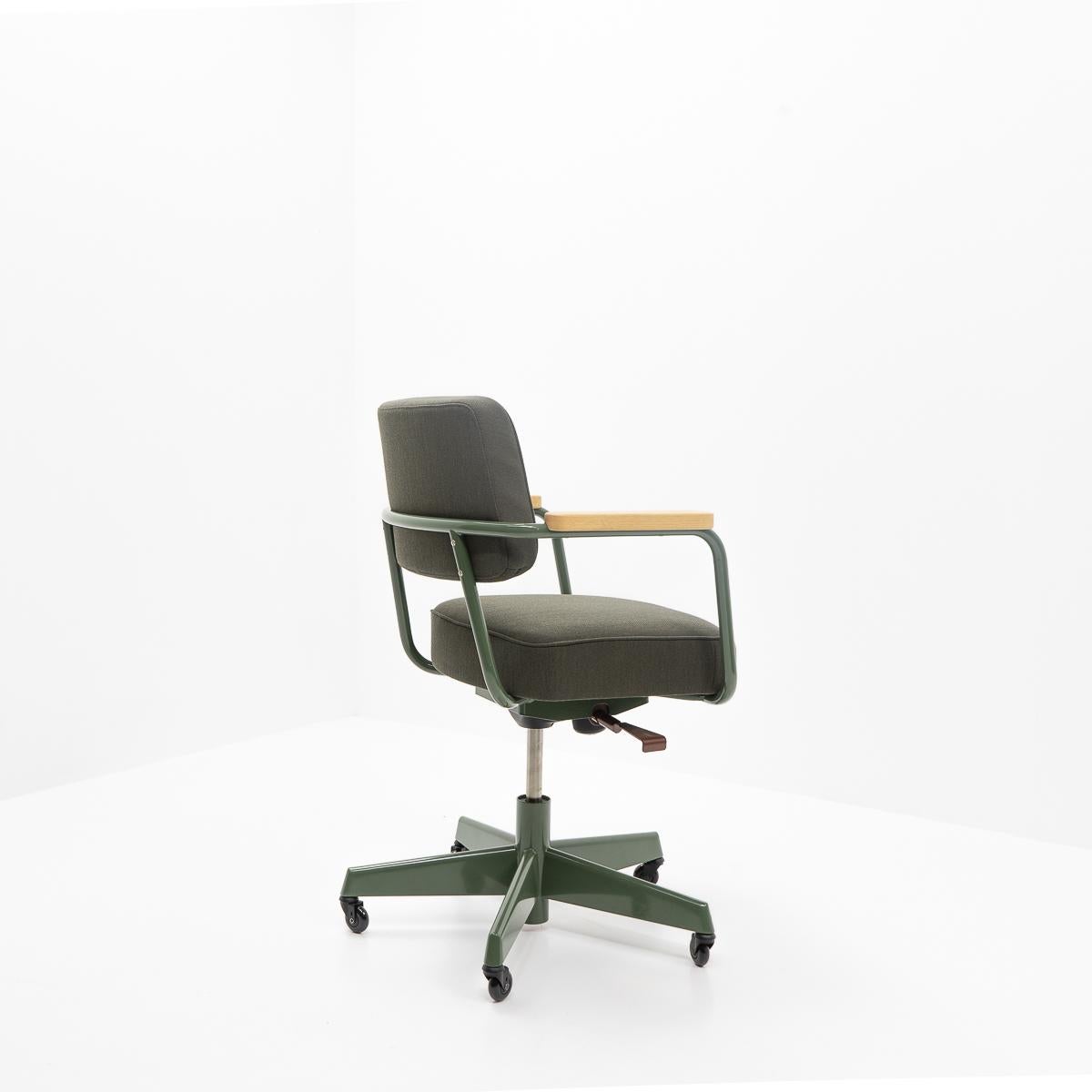 Mid-Century Modern Jean Prouvé Fauteuil Pivotant, G-Star Edition by Vitra, 2000s
