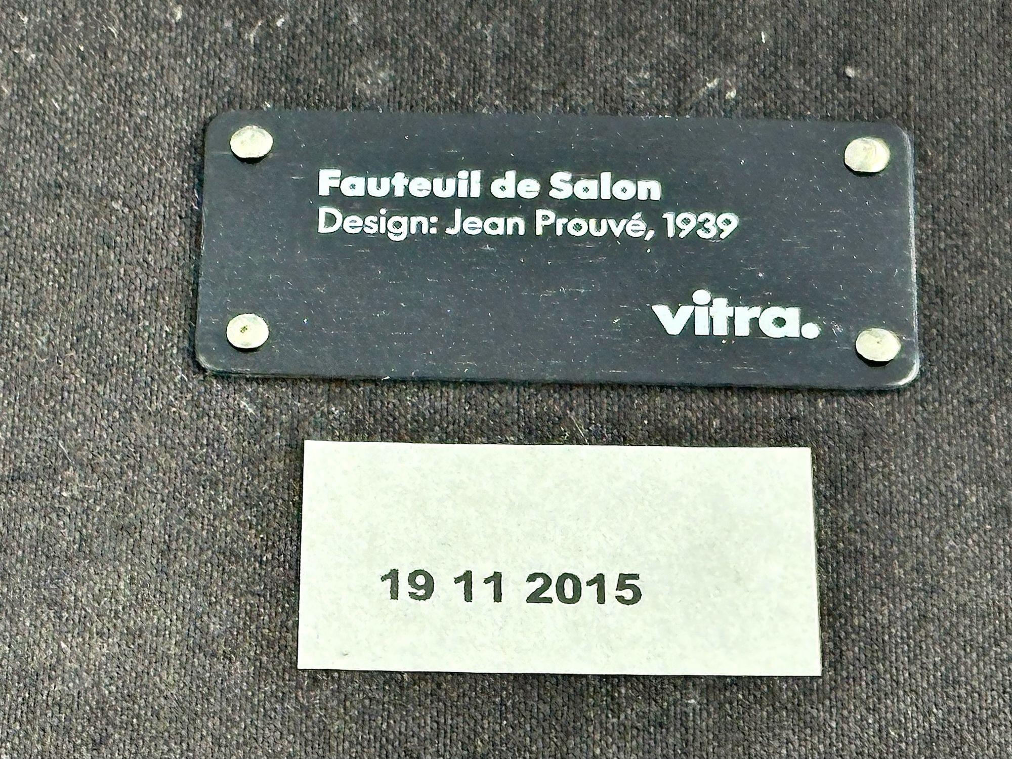Jean Prouve pour Vitra Fauteuil de Salon, Allemagne en vente 1