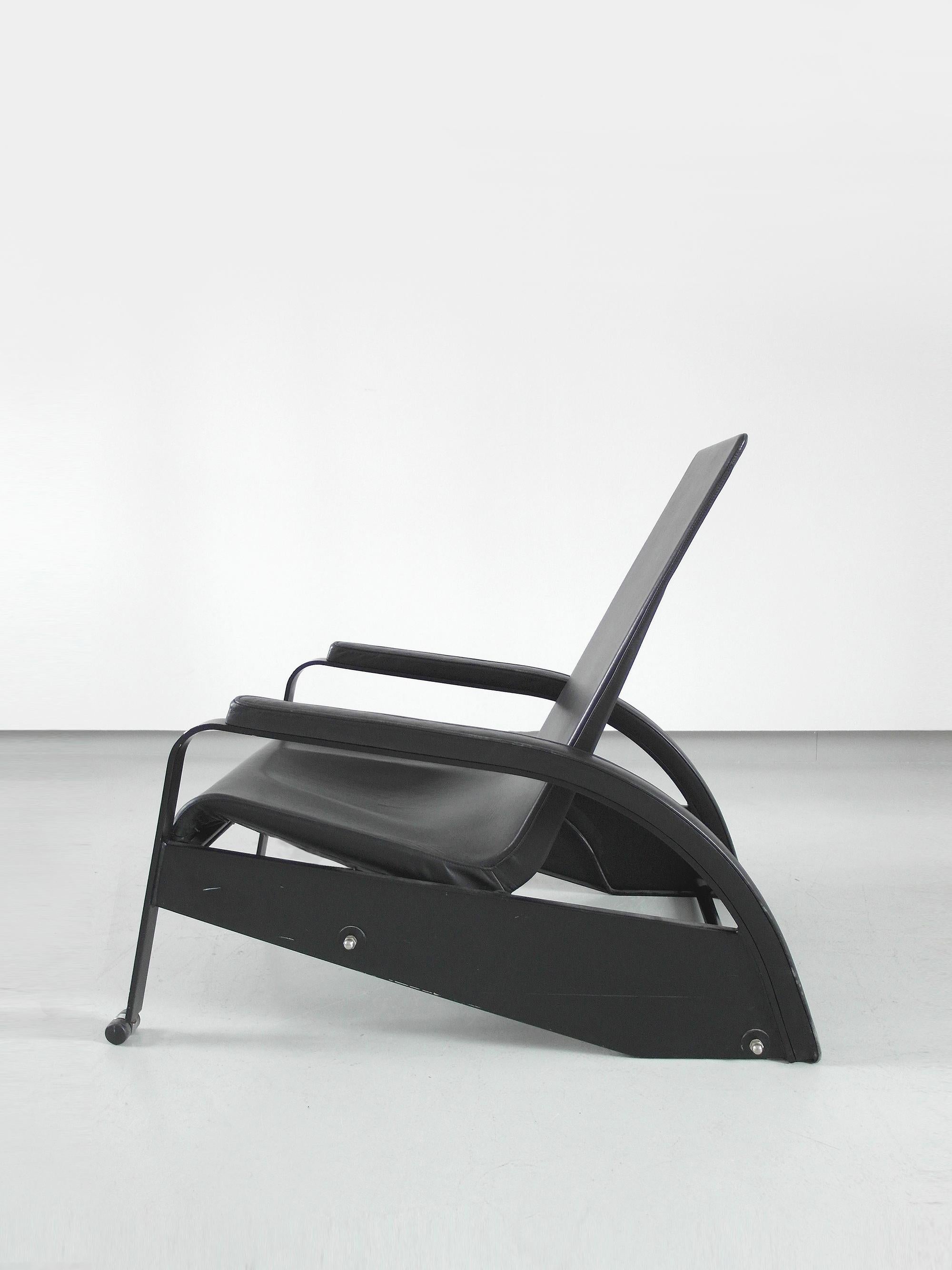 Jean Prouvé Grand Repos chair, Design 1928-1930, Production Tecta, 1980-1984 7