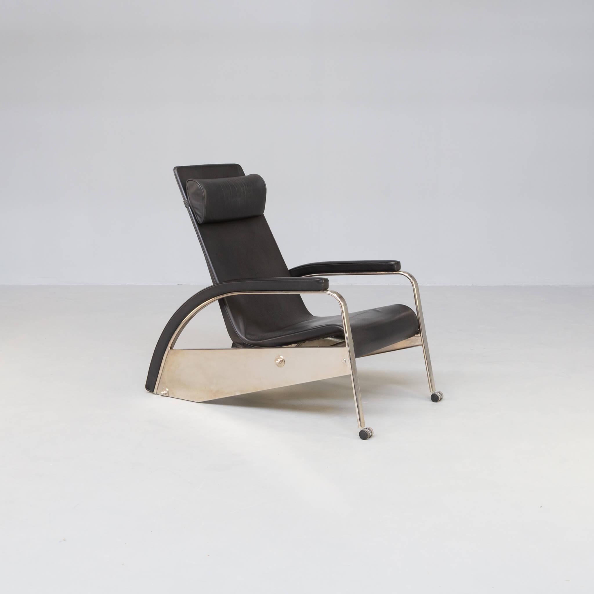 20th Century Jean Prouvé Grand Repos ‘D80-1’ Lounge Chair for Tecta For Sale