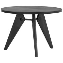 Jean Prouvé Guéridon Dining Table in Smoked Oak for Vitra