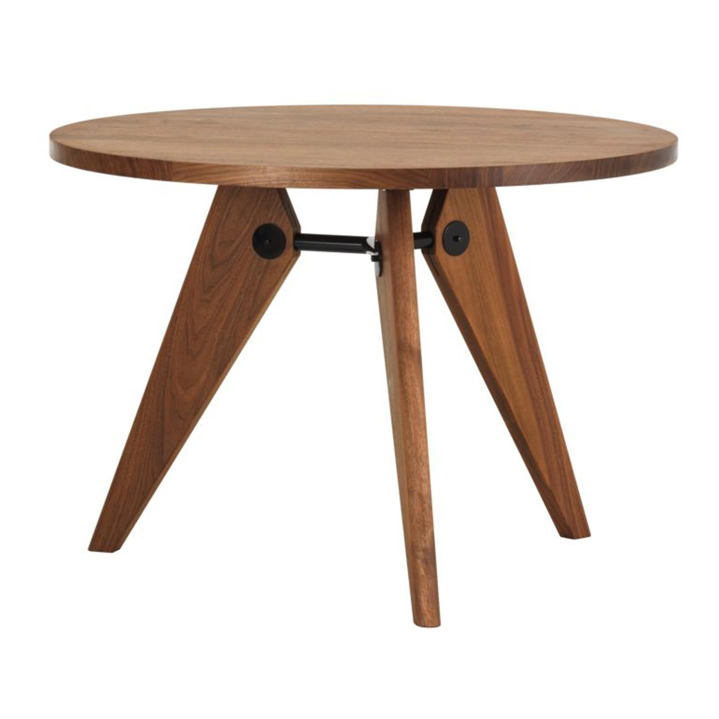 Jean Prouvé Guéridon Table in Wood by Vitra