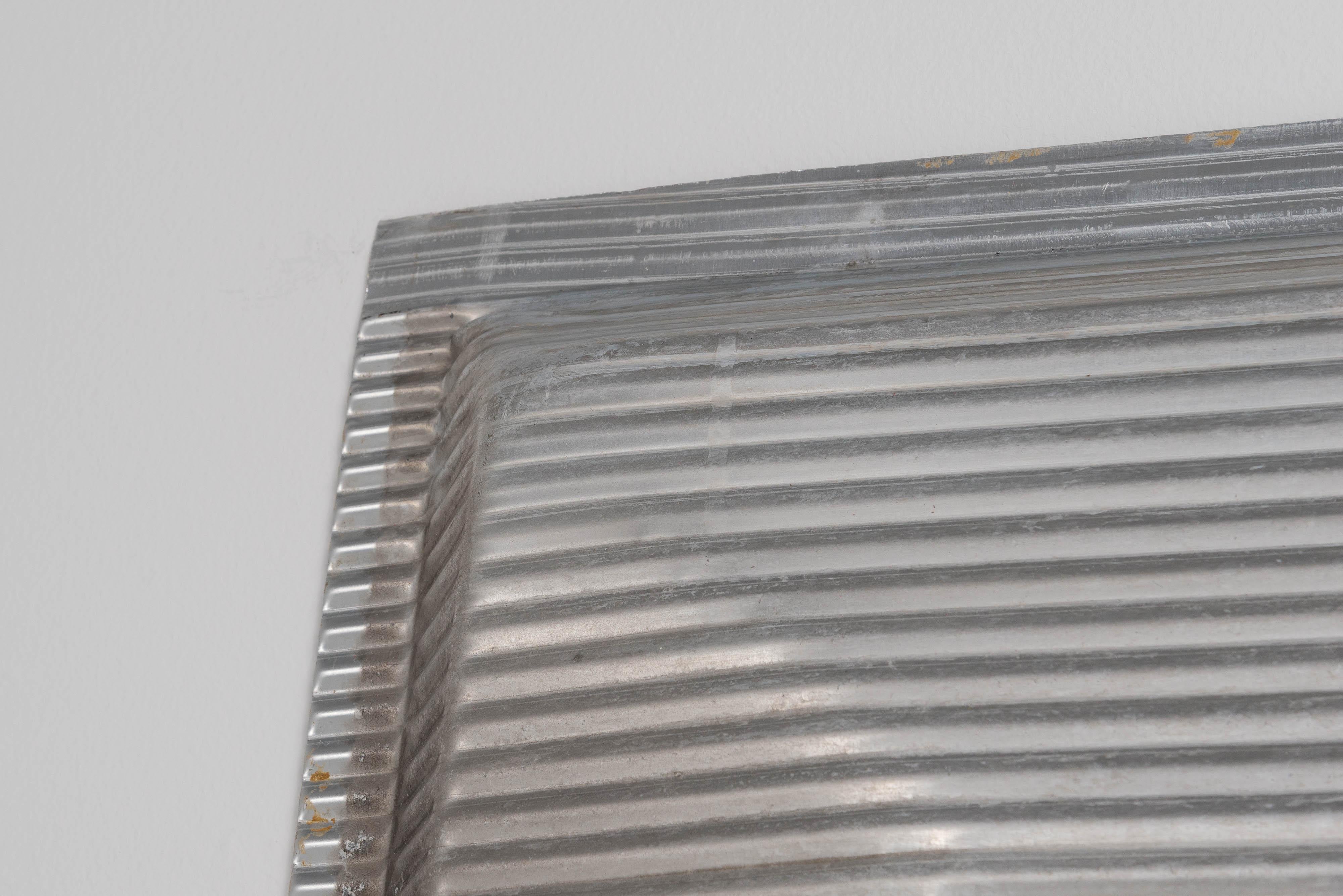 Jean Prouvé INSA facade ribbed panel France 1960 For Sale 4