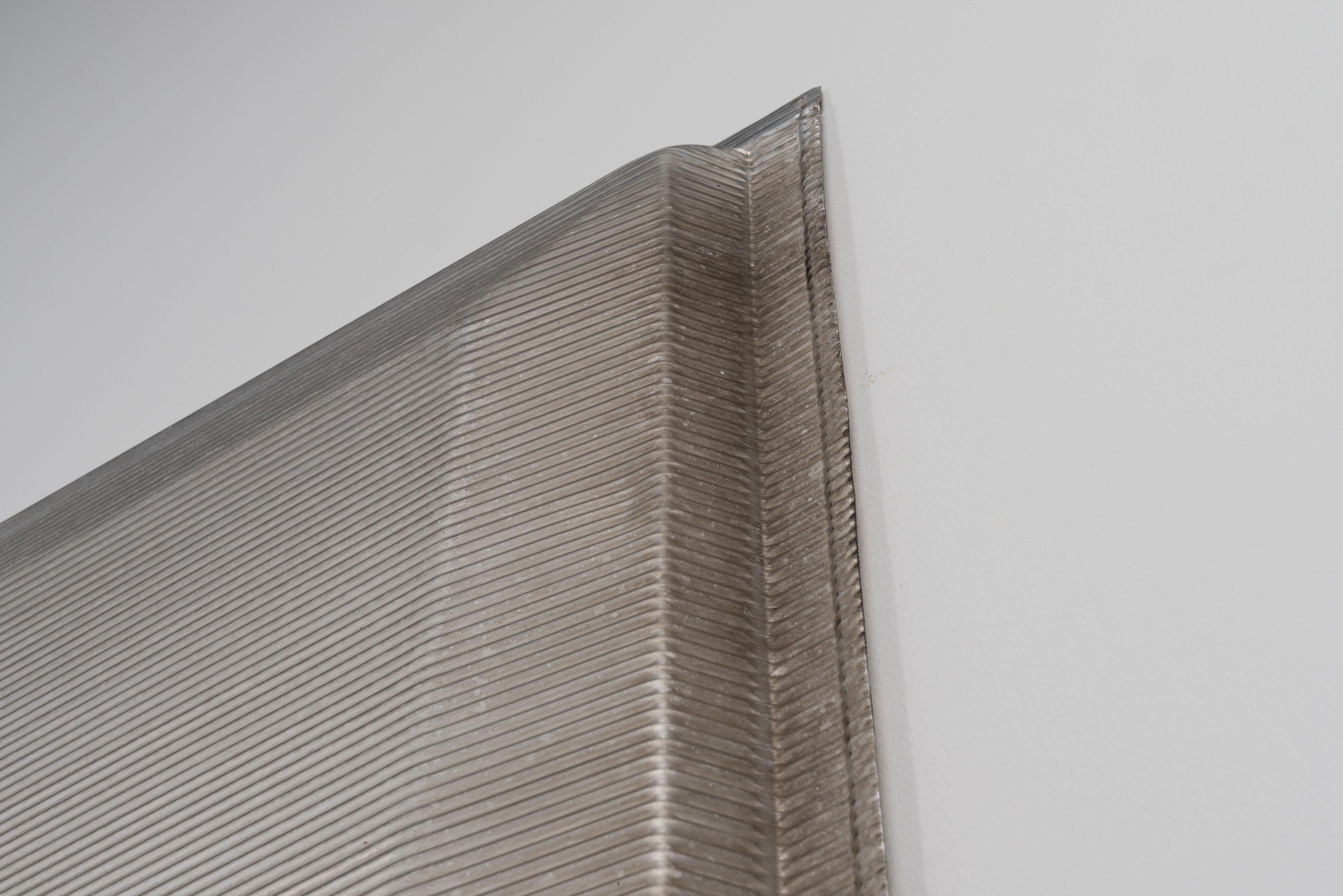 Jean Prouvé INSA facade ribbed panel France 1960 For Sale 6