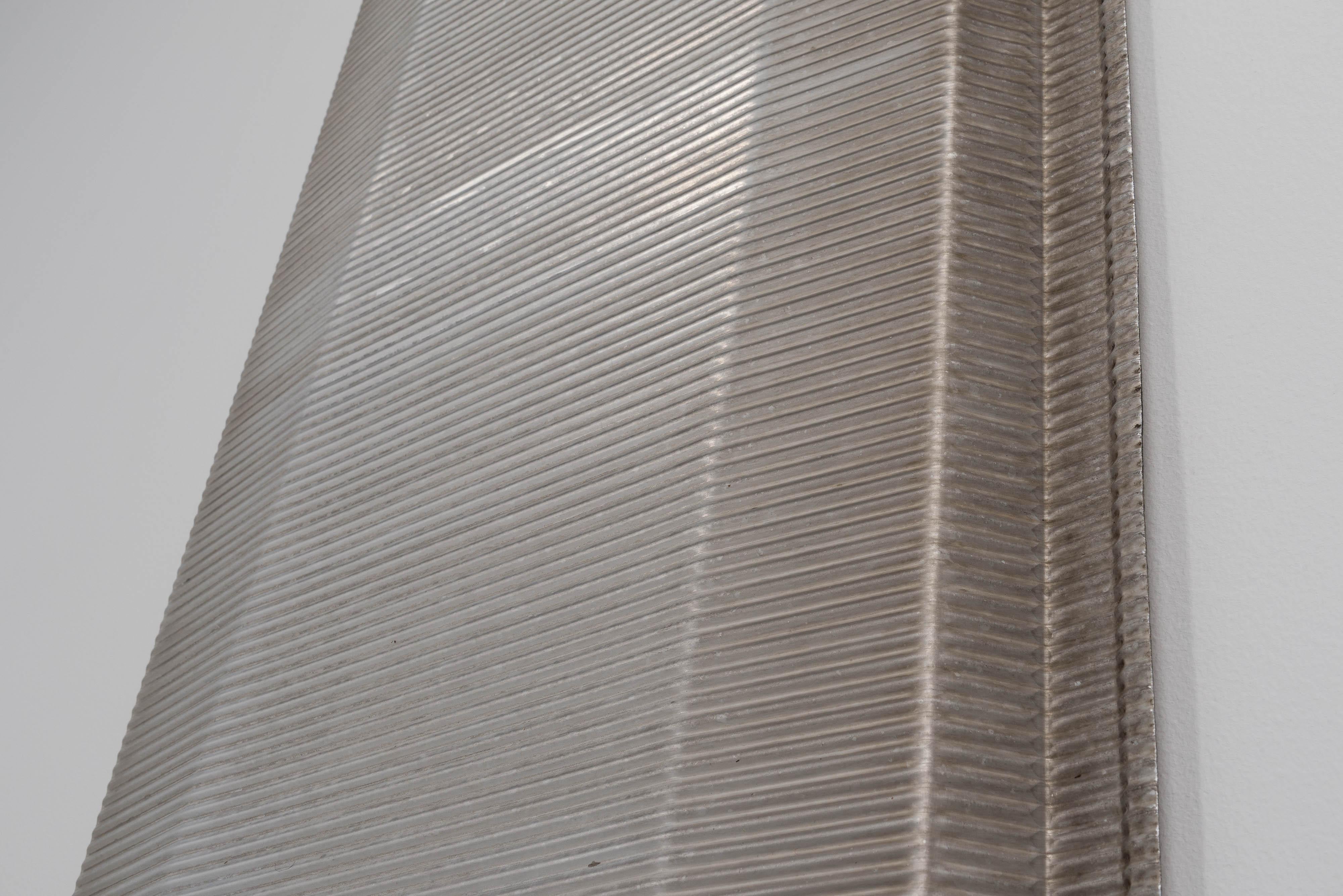 Jean Prouvé INSA facade ribbed panel France 1960 For Sale 7